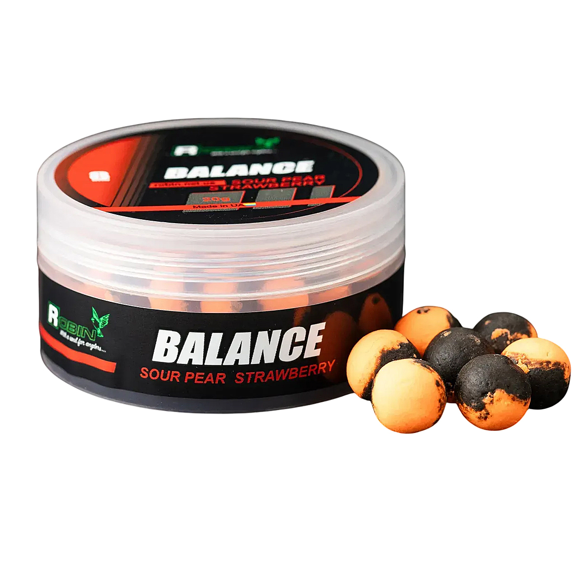 Бойлы Robin Balance Strawberry Sour Pear 8mm