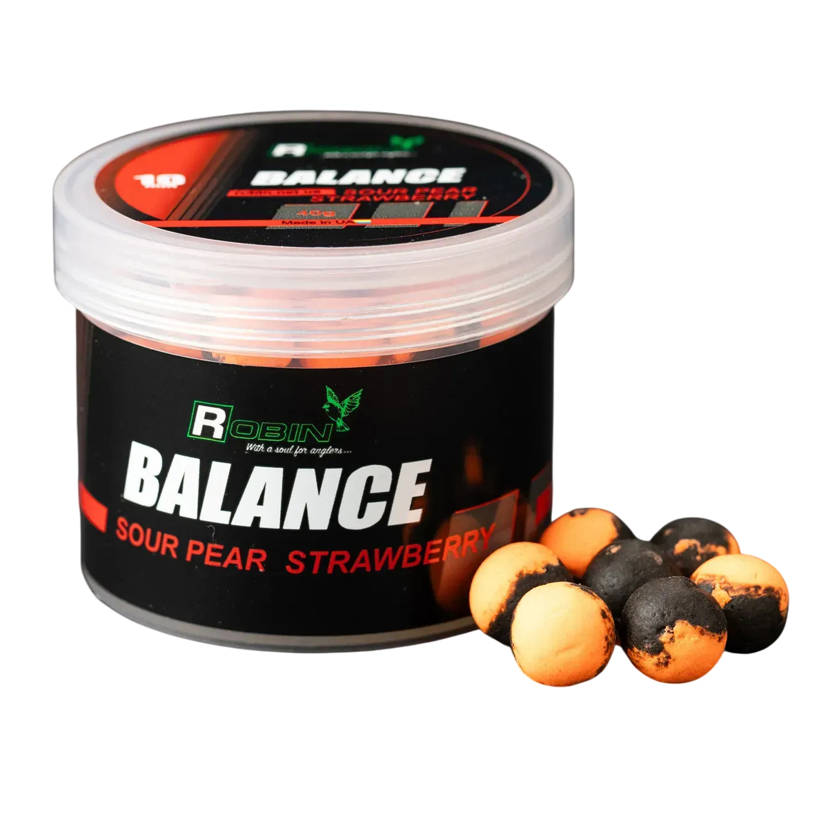 Бойлы Robin Balance Strawberry Sour Pear 10mm