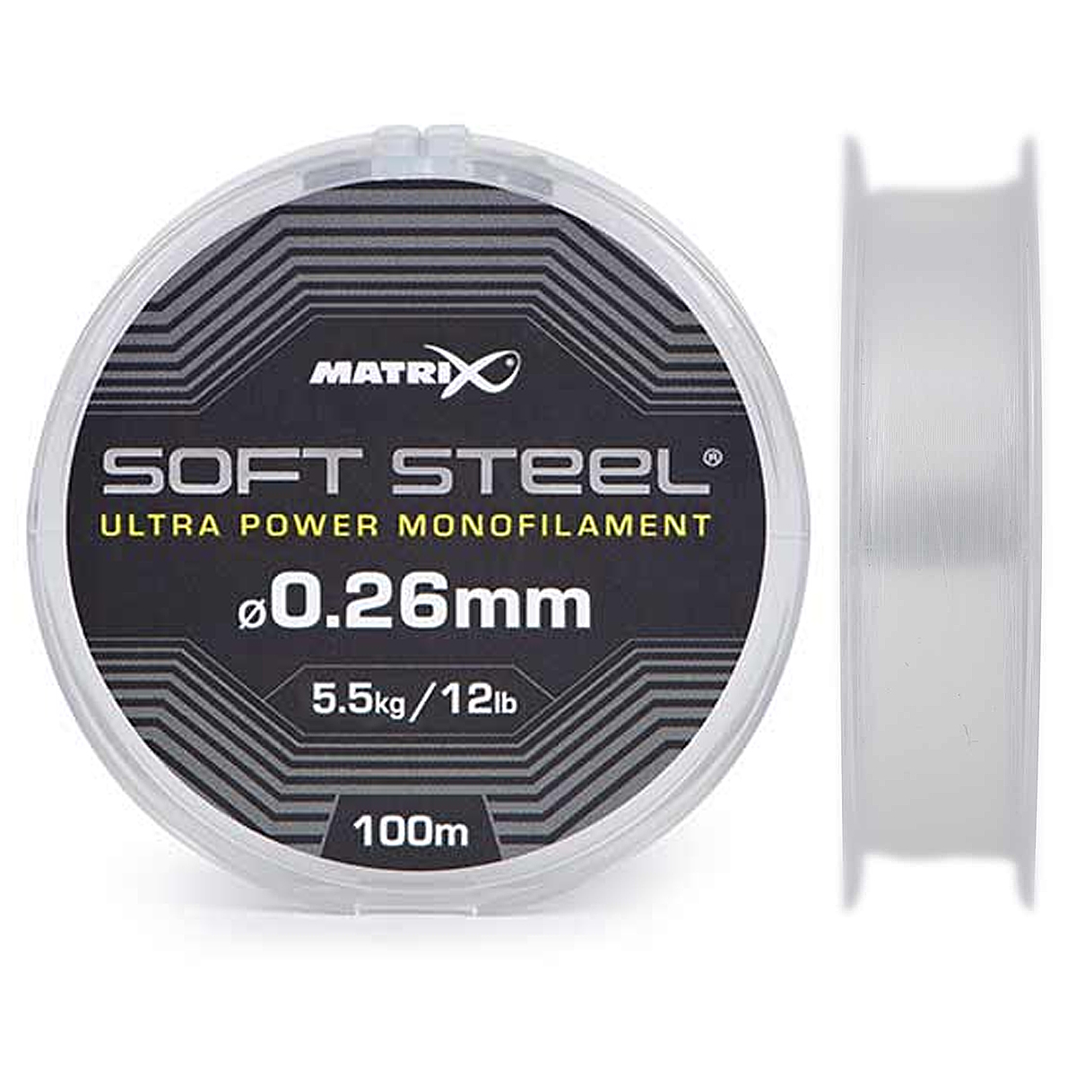Леска Matrix Soft Steel Ultra Power Monofilament 100m 12lb/5.5kg 0.26mm