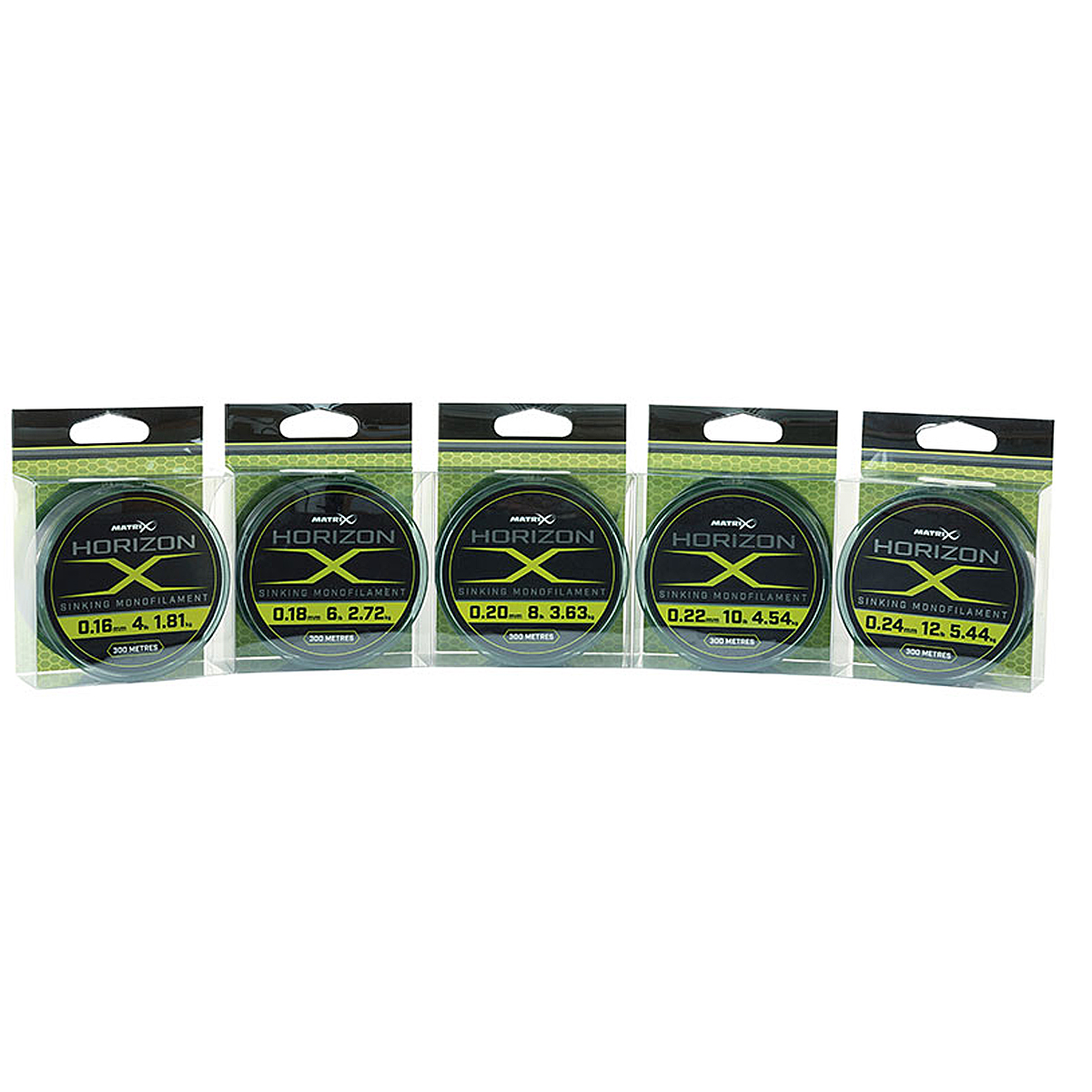 Леска Matrix Horizon X Sinking Mono 300m 8lb 0.20mm