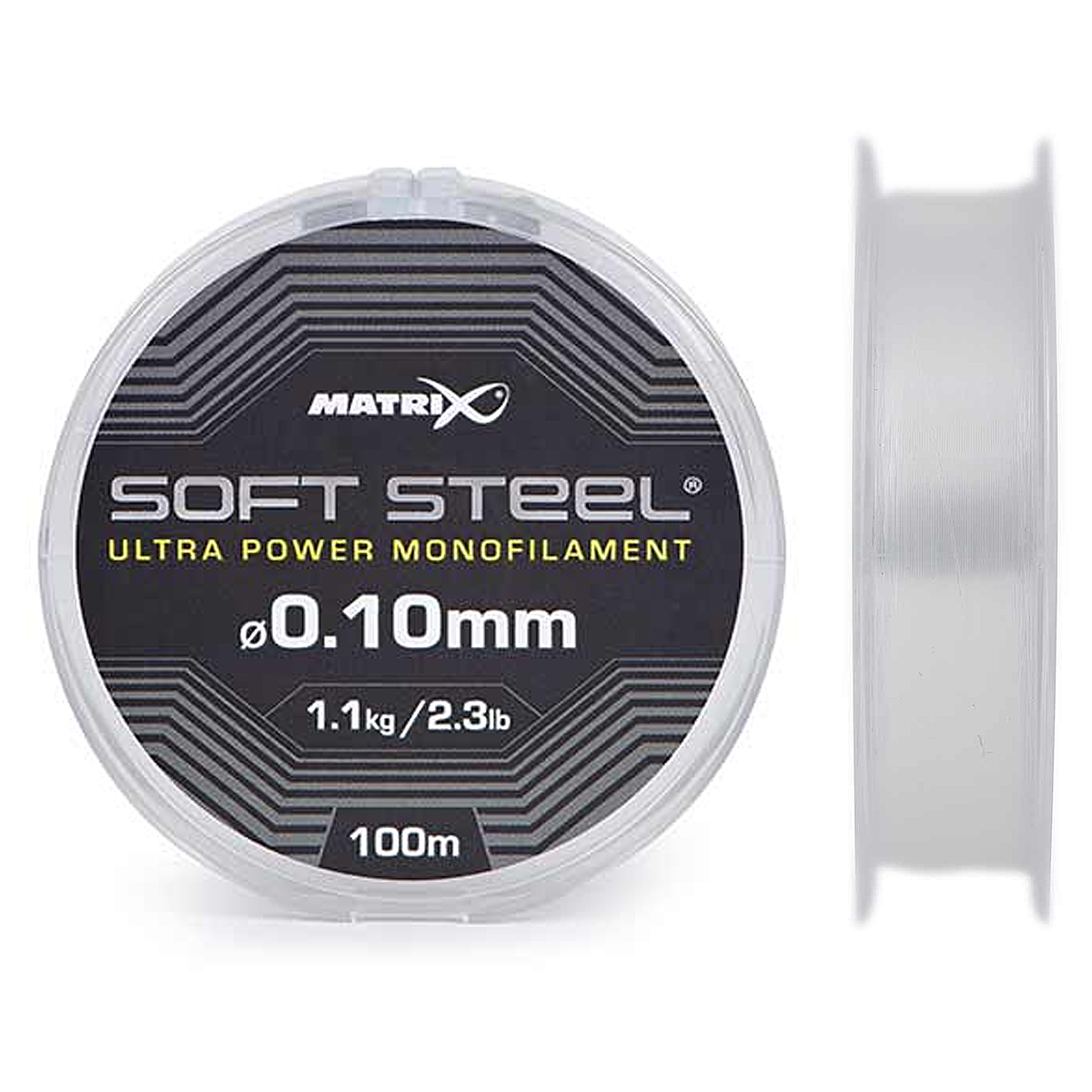 Леска Matrix Soft Steel Ultra Power Monofilament 100m 1.1kg/2.3lb 0.10mm
