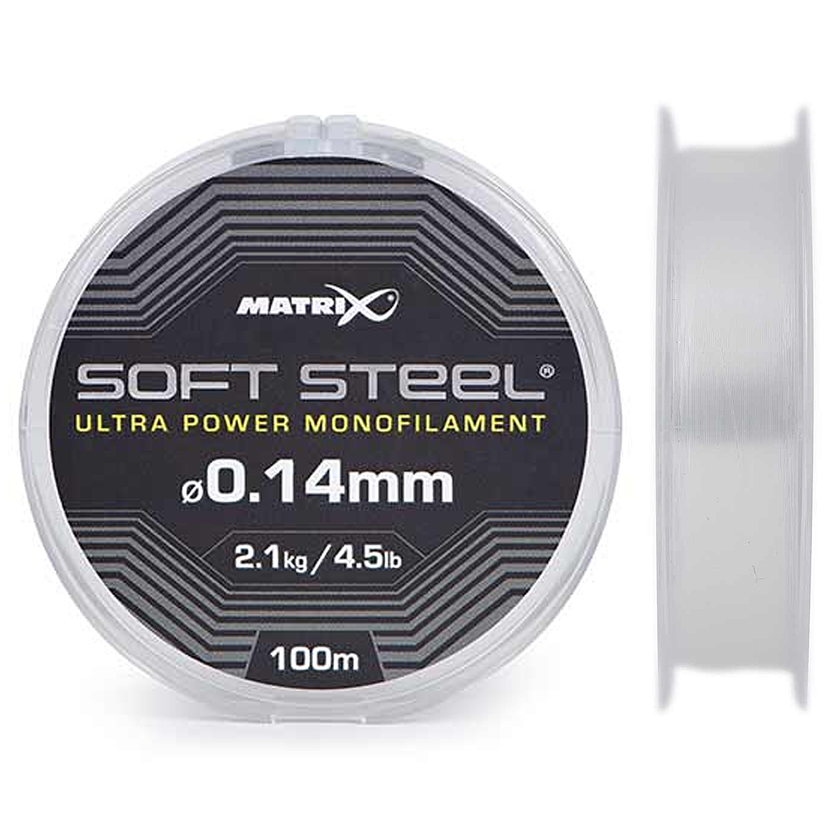 Леска Matrix Soft Steel Ultra Power Monofilament 100m 2.1kg/4.5lb 0.14mm