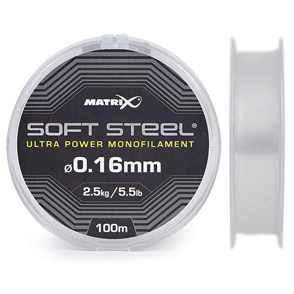 Леска Matrix Soft Steel Ultra Power Monofilament 100m 2.5kg/5.5lb 0.16mm