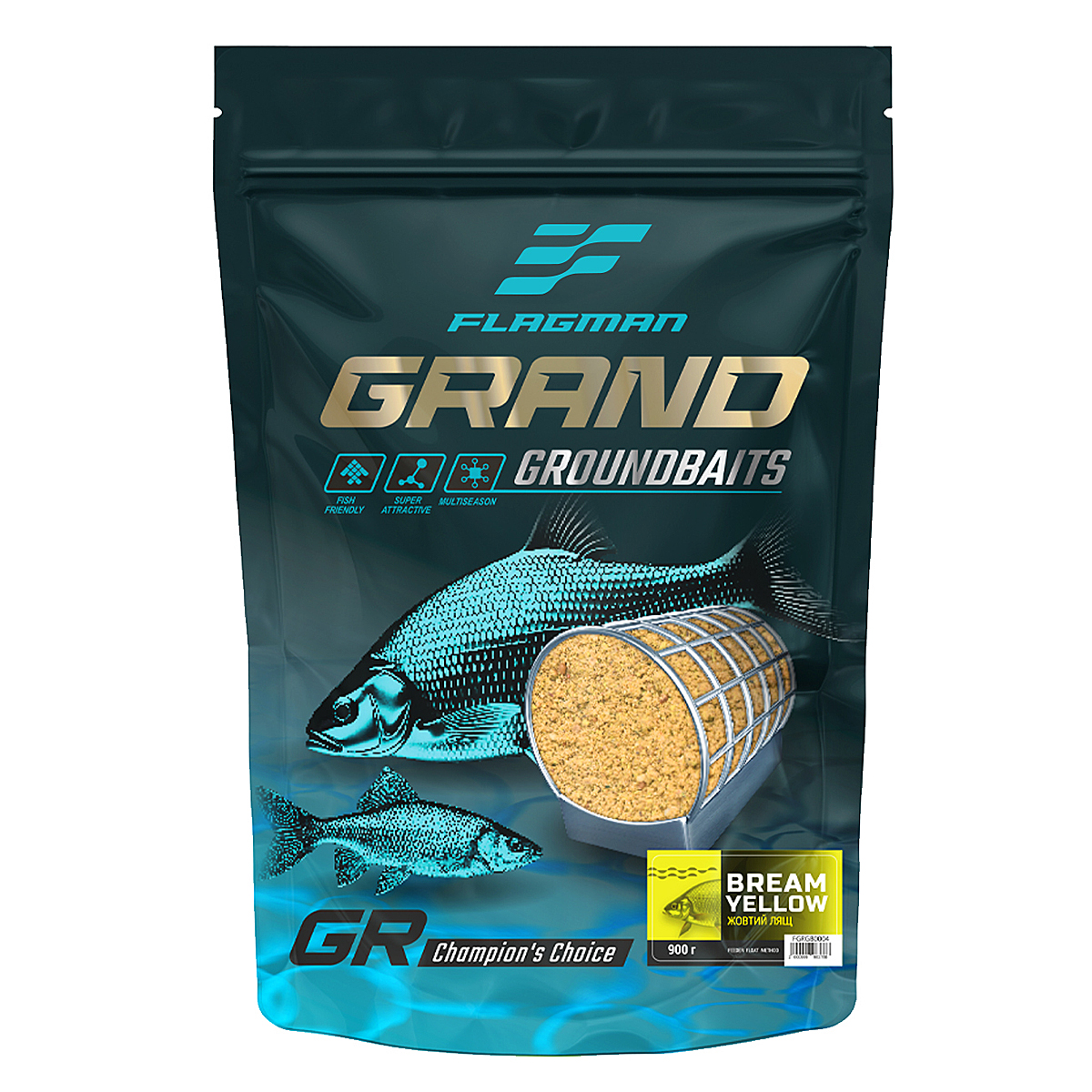 Принада Grand Bream Yellow 900g