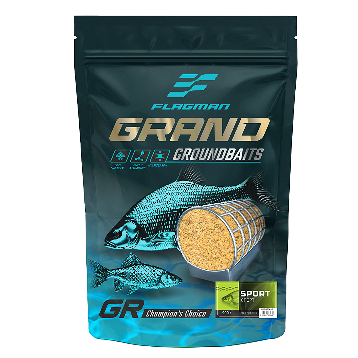 Принада Grand Bream Carassio-Tench 900g фото 3