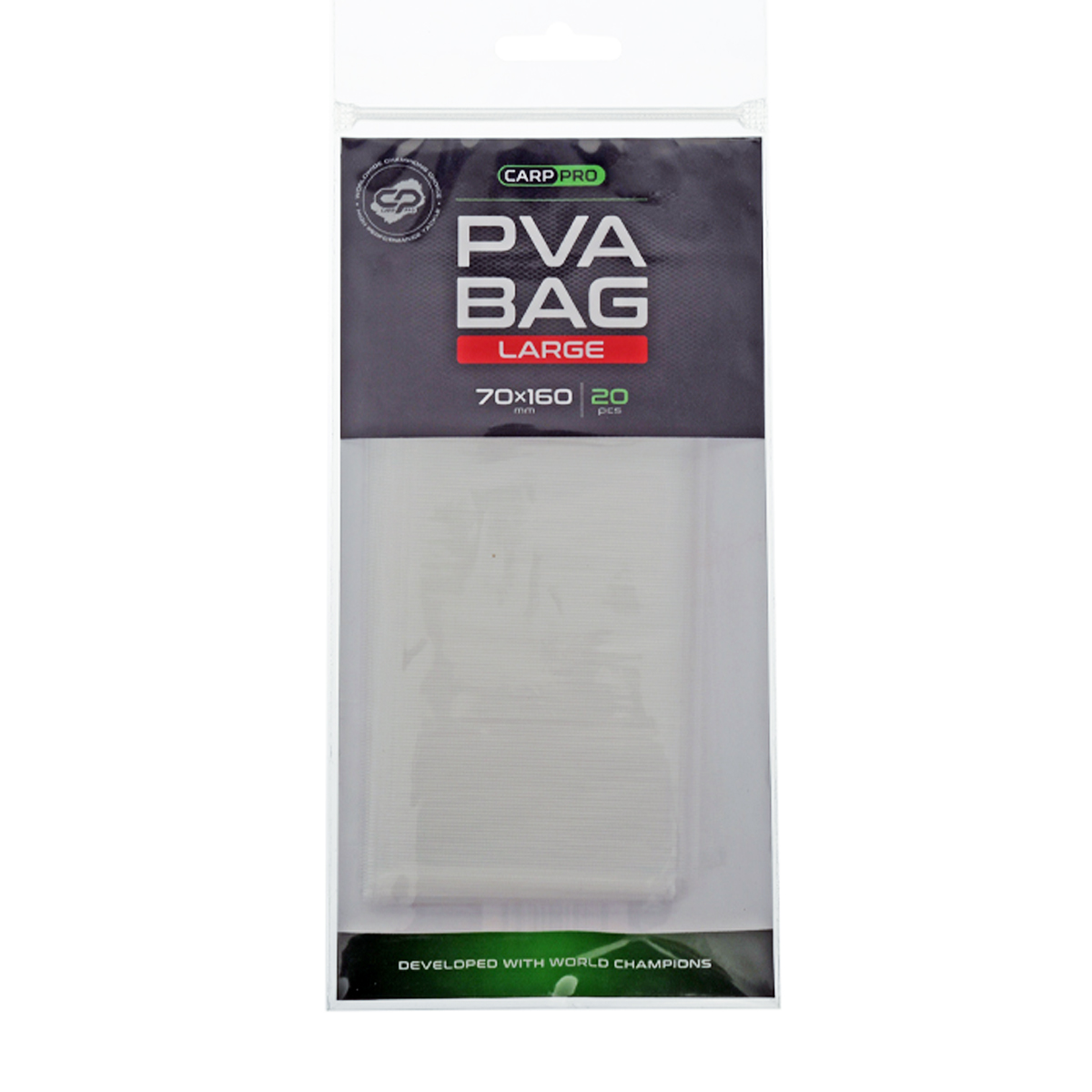 ПВА Пакет Carp Pro L 70x160mm 20pc
