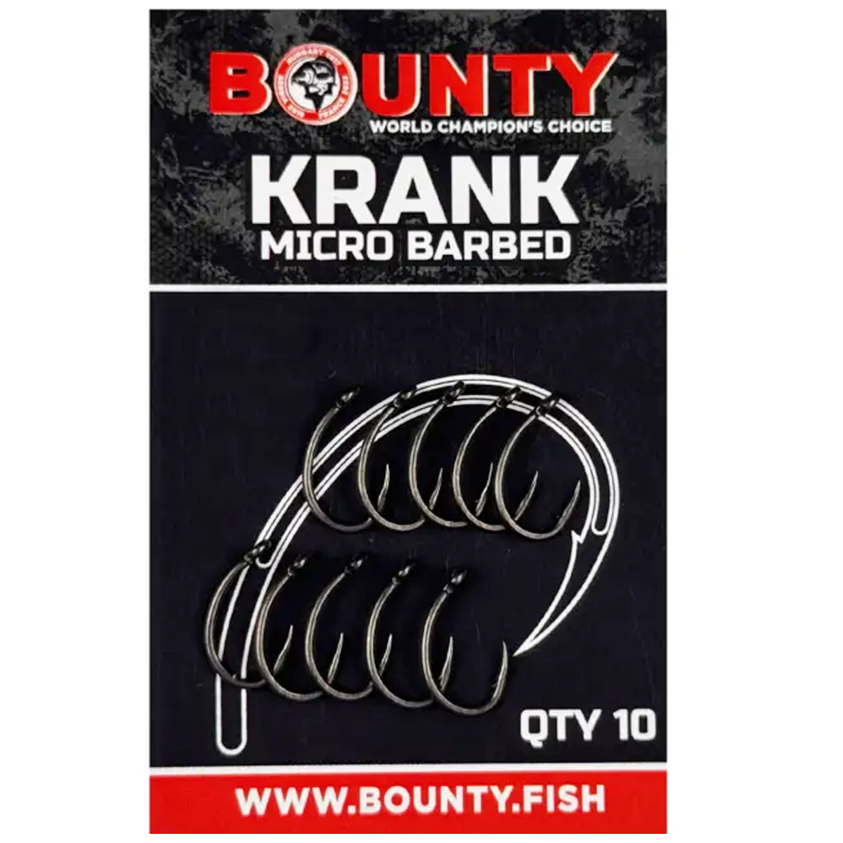 Гачки Bounty Krank Micro-Barbed №12 з борідкою