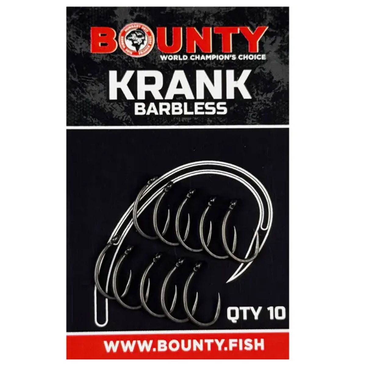 Гачки Bounty Krank MBarbless №8 без борідки
