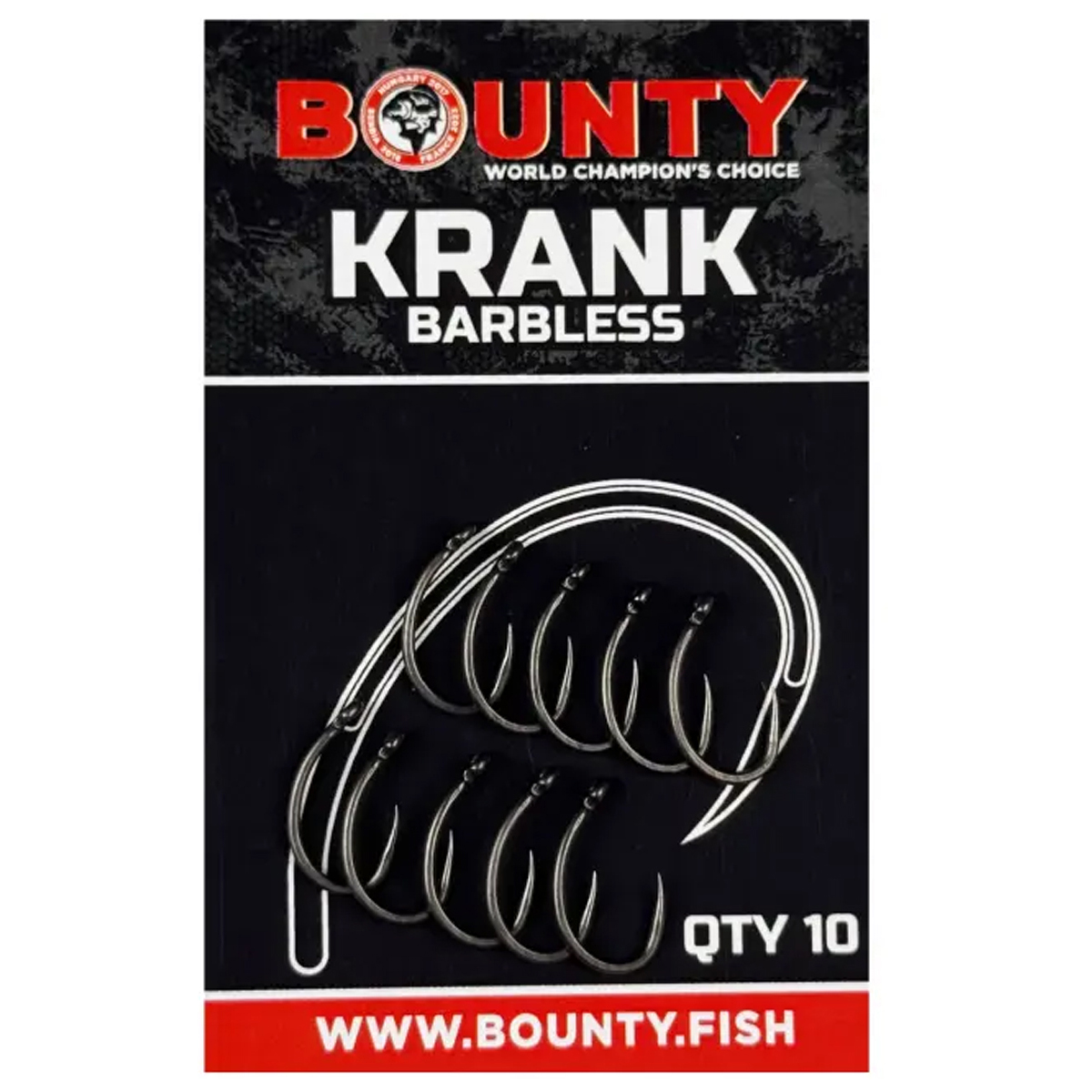 Гачки Bounty Krank MBarbless №6 без борідки