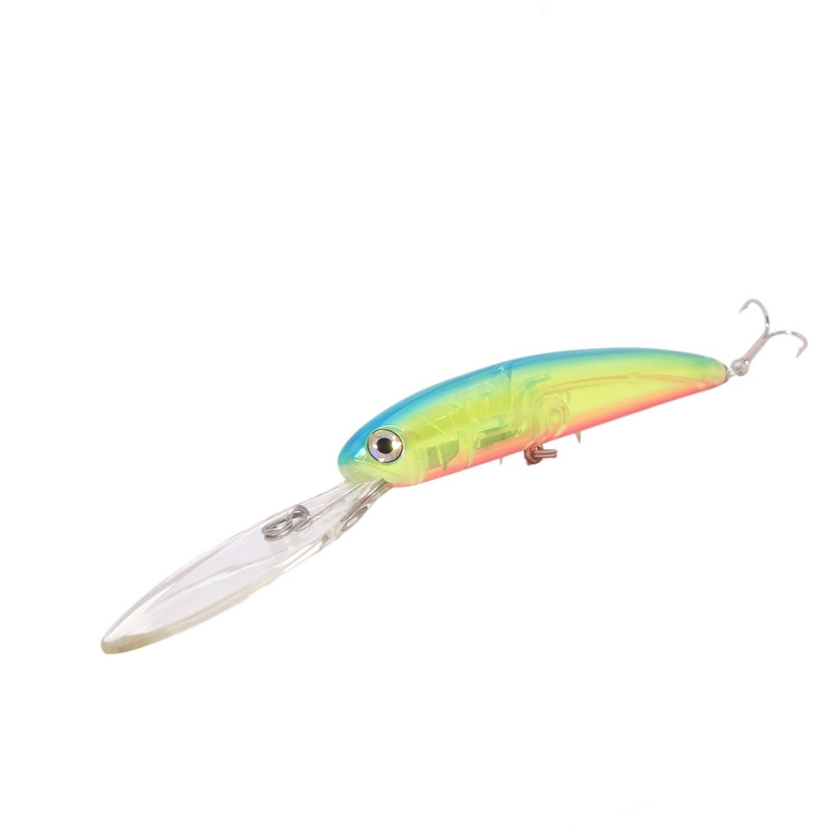 Воблер HMKL K-III Minnow 95SP 95mm 13g #Ghost Blue Chartreuse