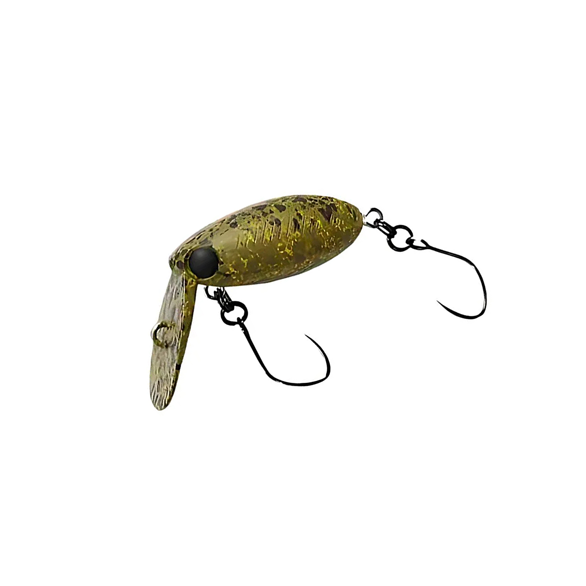 Воблер HMKL Inch Crank Rattlin' 25Une-R 25mm 1.9g #Topping Food Glow