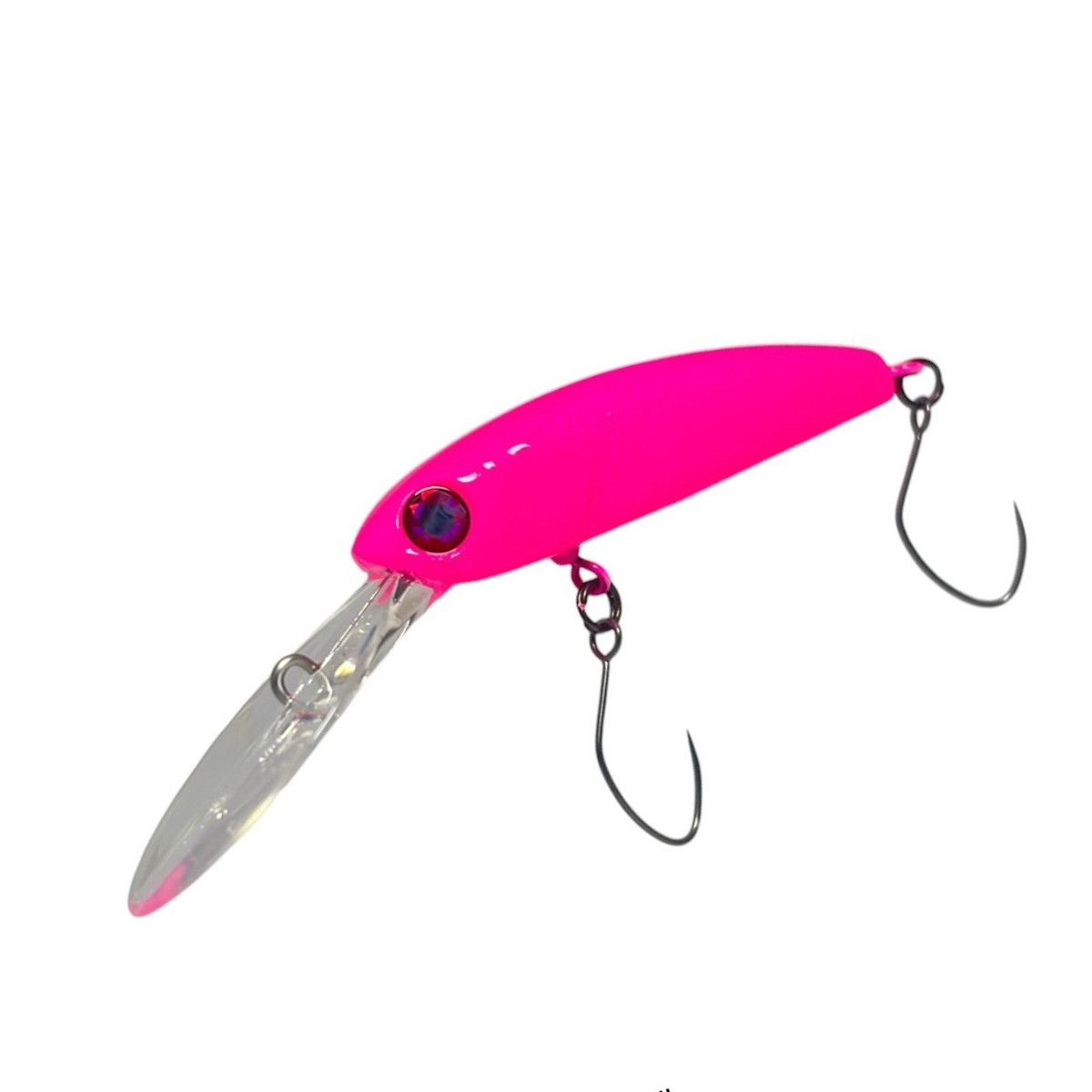 Воблер HMKL K-II Minnow 40F 40mm 2.2g #Dopink Red Glow