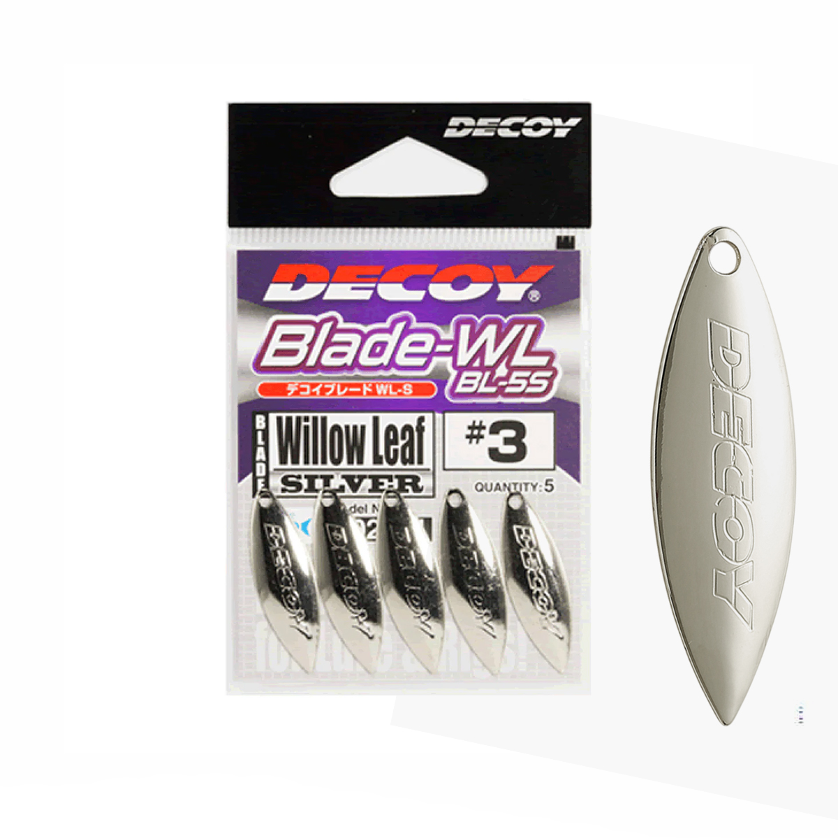 Пелюстка Decoy Bl-5 Blade Wl #3 Silver