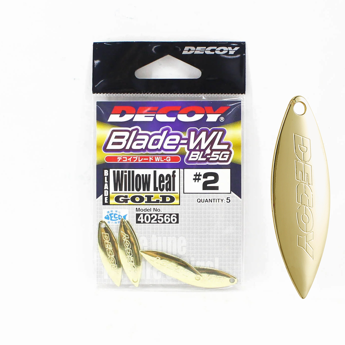 Пелюстка Decoy Bl-5 Blade Wl #2 Gold