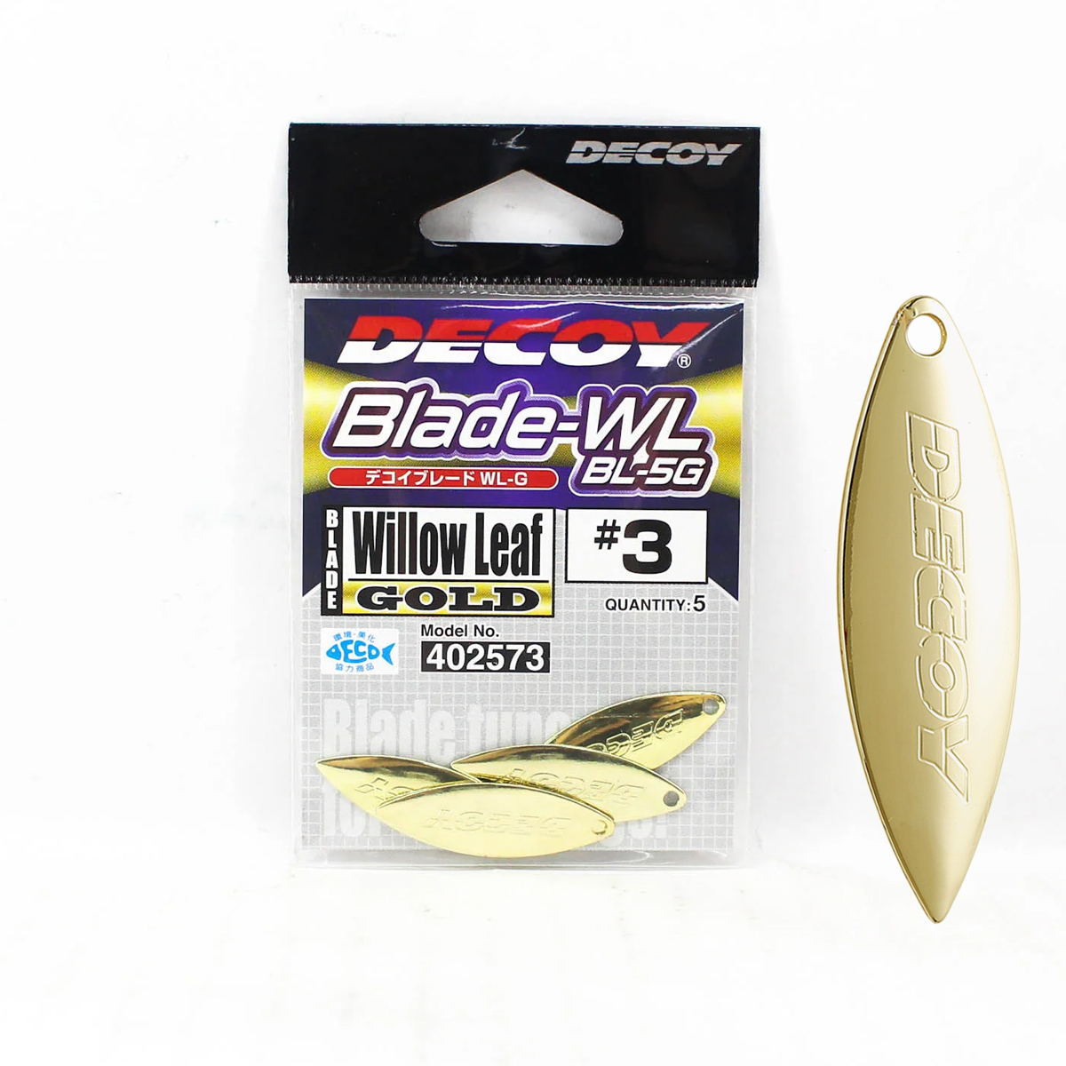 Пелюстка Decoy Bl-5 Blade Wl #3 Gold