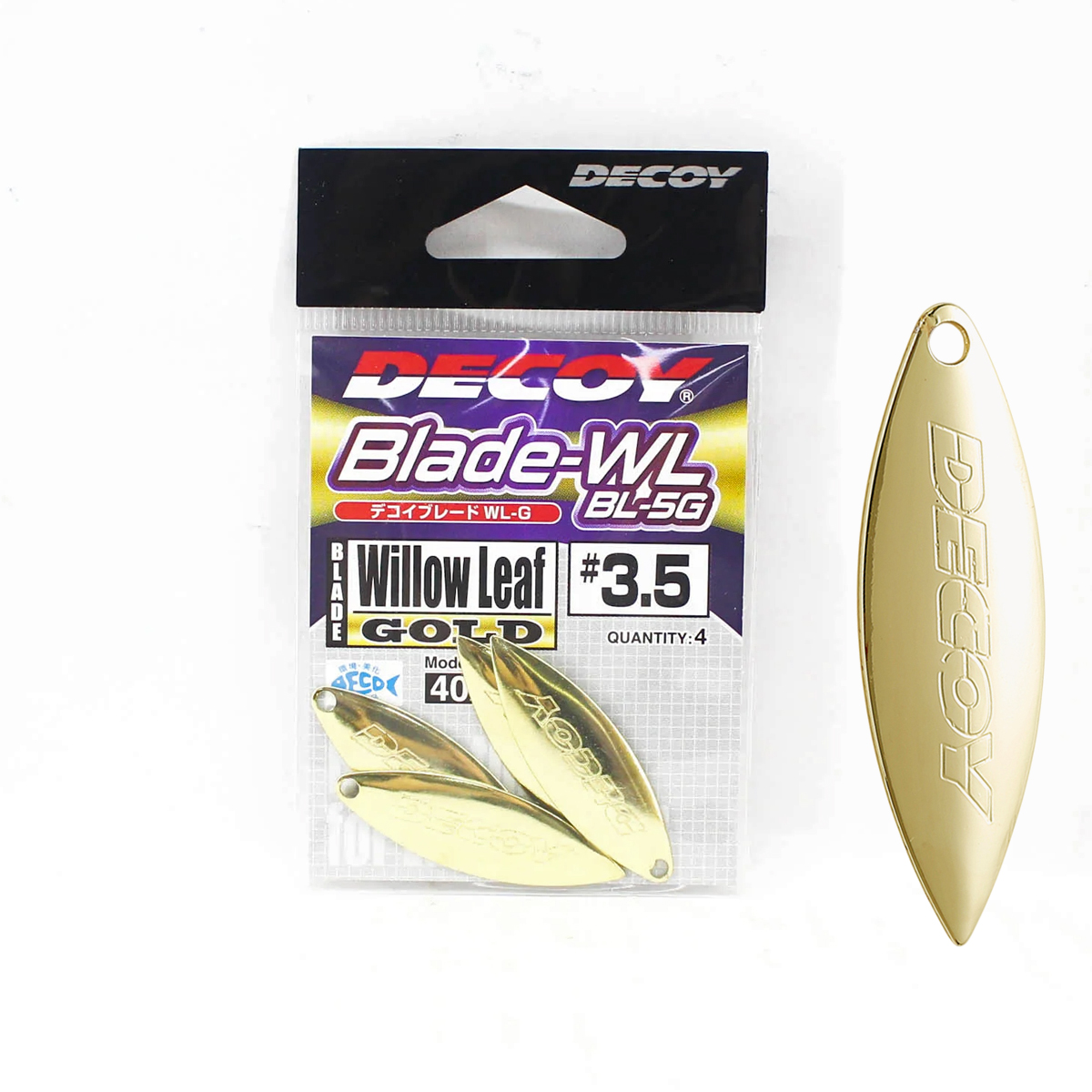 Пелюстка Decoy Bl-5 Blade Wl #3.5 Gold