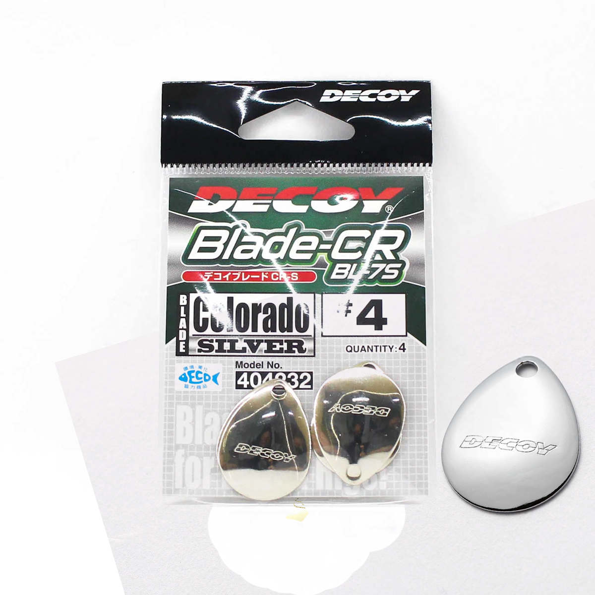 Лепесток Decoy BL-7 Blade Cr #4 Silver