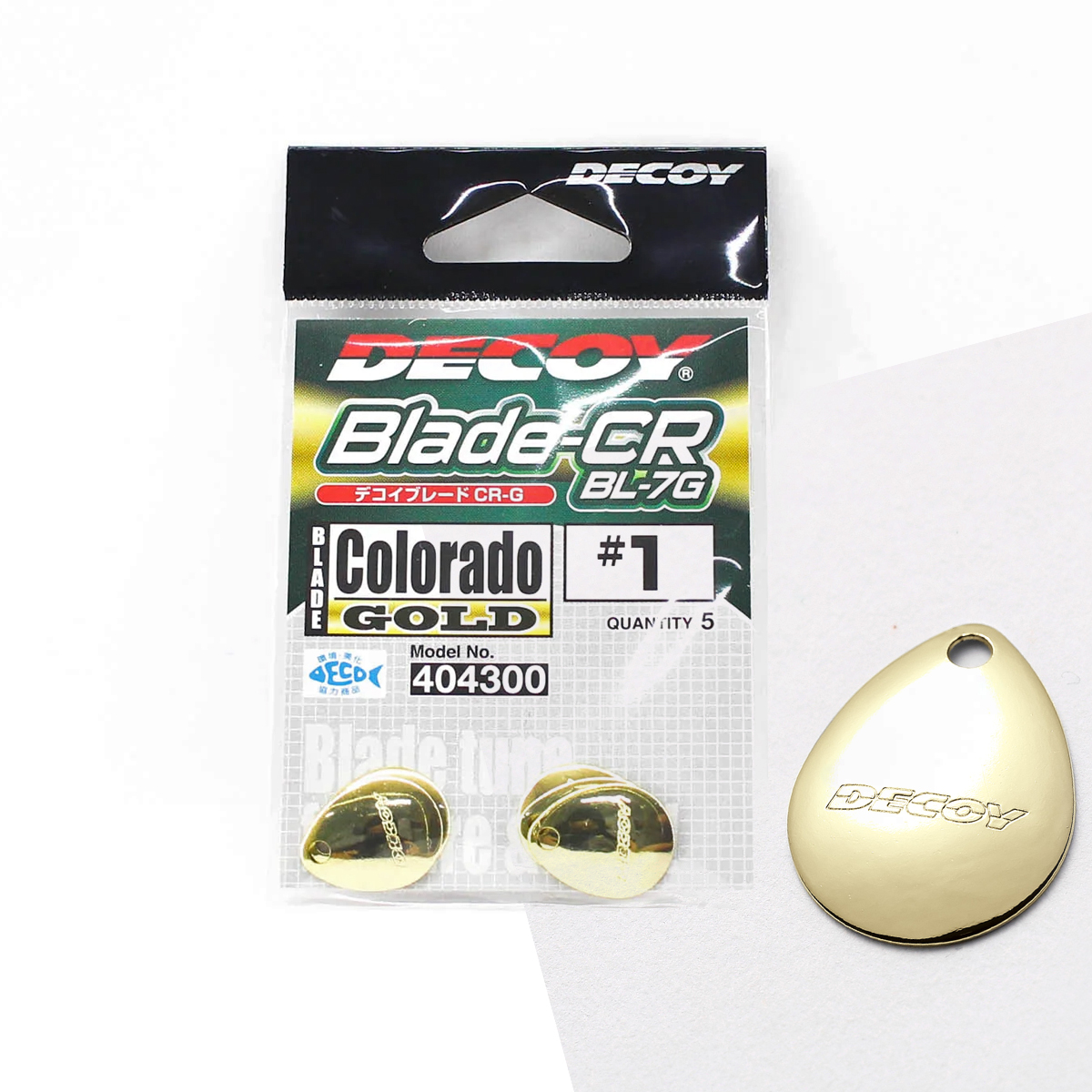 Пелюстка Decoy BL-7 Blade Cr #1 Gold