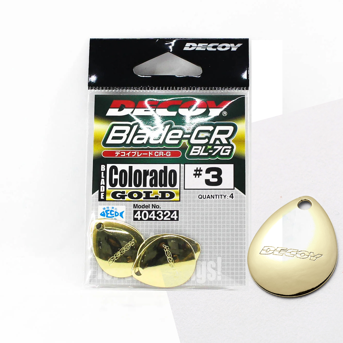 Пелюстка Decoy BL-7 Blade Cr #3 Gold