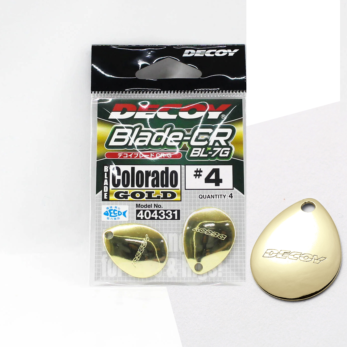 Пелюстка Decoy BL-7 Blade Cr #4 Gold