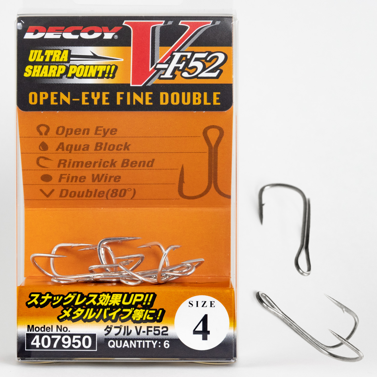 Двійник Decoy Double V-F52 #4 6pcs