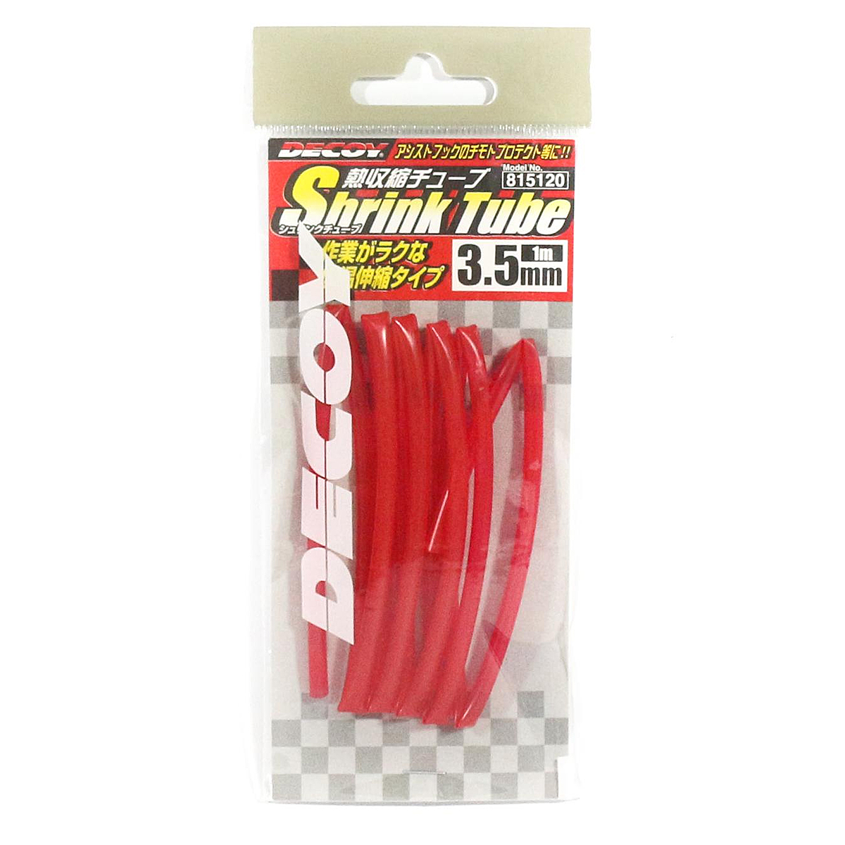 Термоусадочная трубка Decoy T-3 Shrink Tube 3.5mm Red