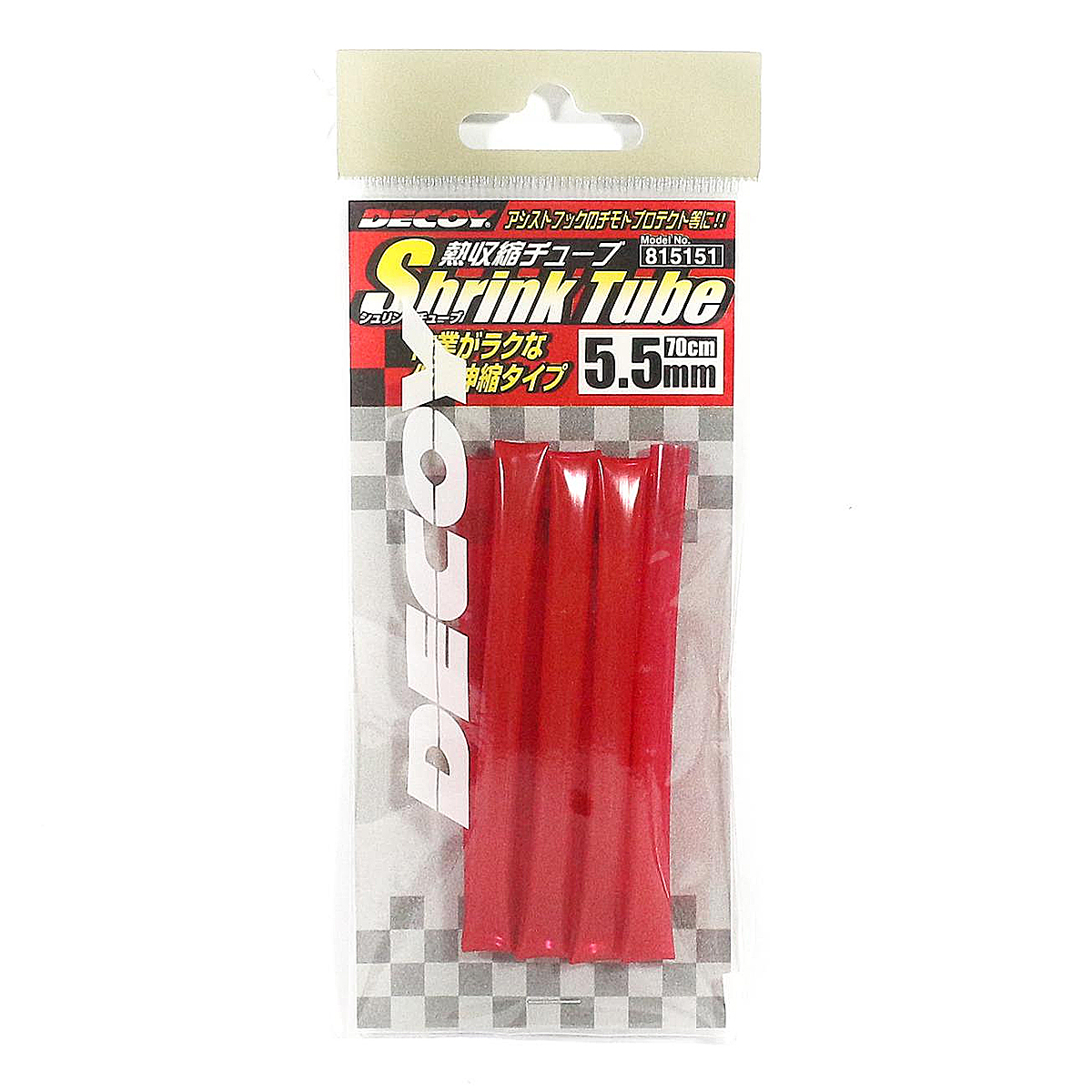 Термоусадочная трубка Decoy T-3 Shrink Tube 5.5mm Red