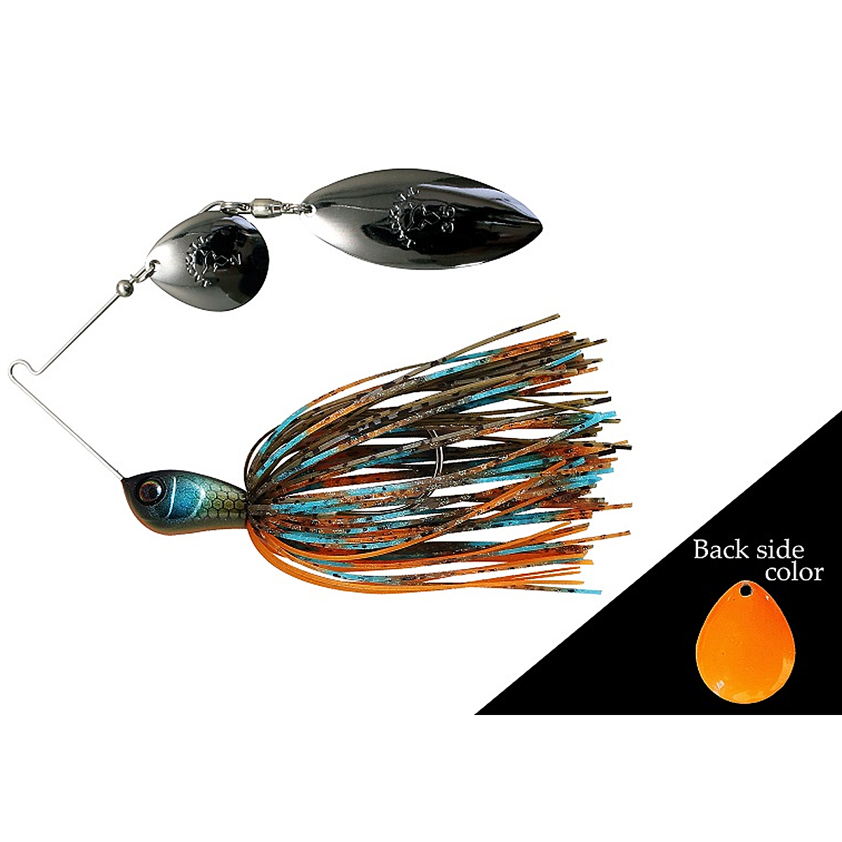 Спиннербейт Jackall Super Eruption Jr. 10.6g #TW Marriage Gill Stripes