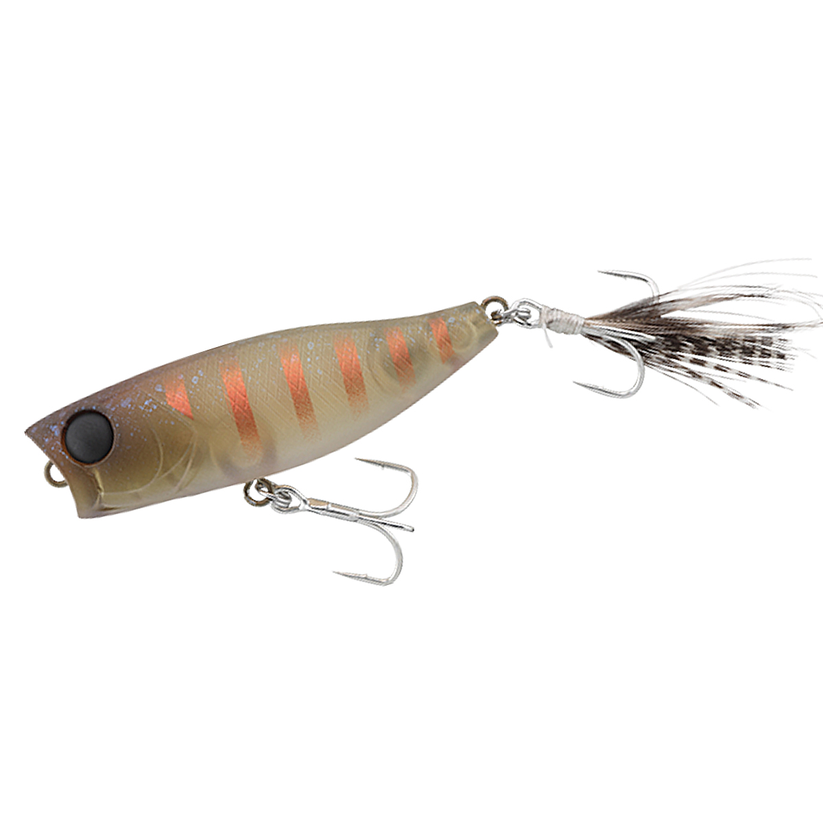 Воблер Jackall Chubby Popper 42F 42mm 3.3g #STRIPED CRICKET