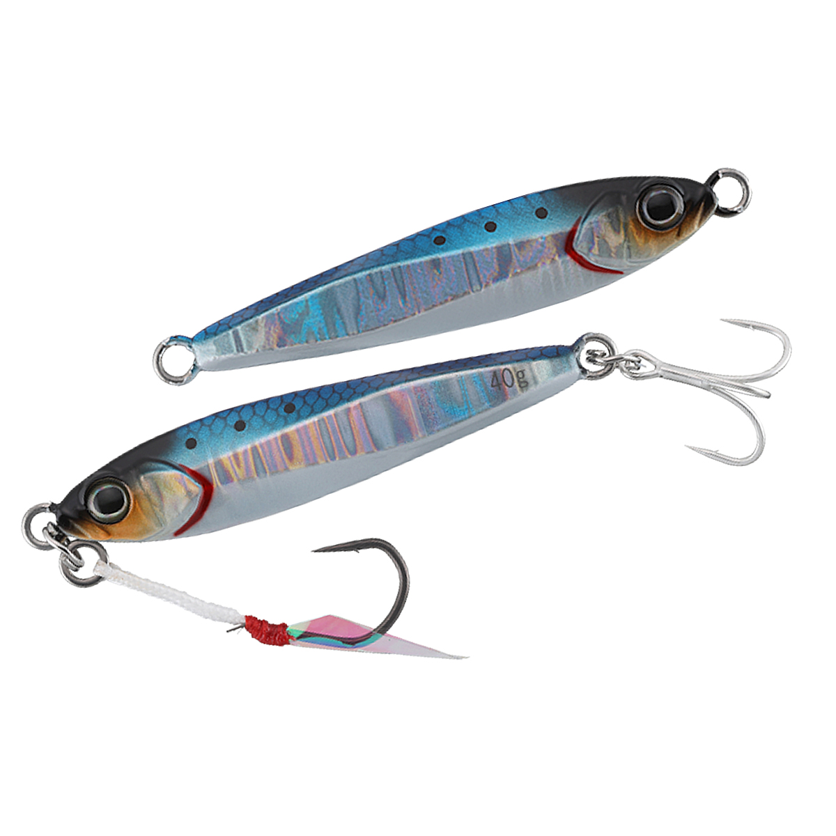 Пількер Jackall Big Backer JIG 68mm 40g #Iwashi/Magma Wave Holo