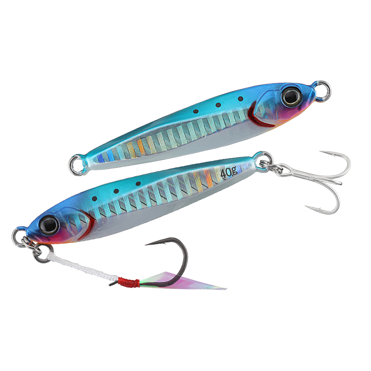 Пількер Jackall Big Backer JIG 68mm 40g #Iwashi Glow Berry/Border Holo