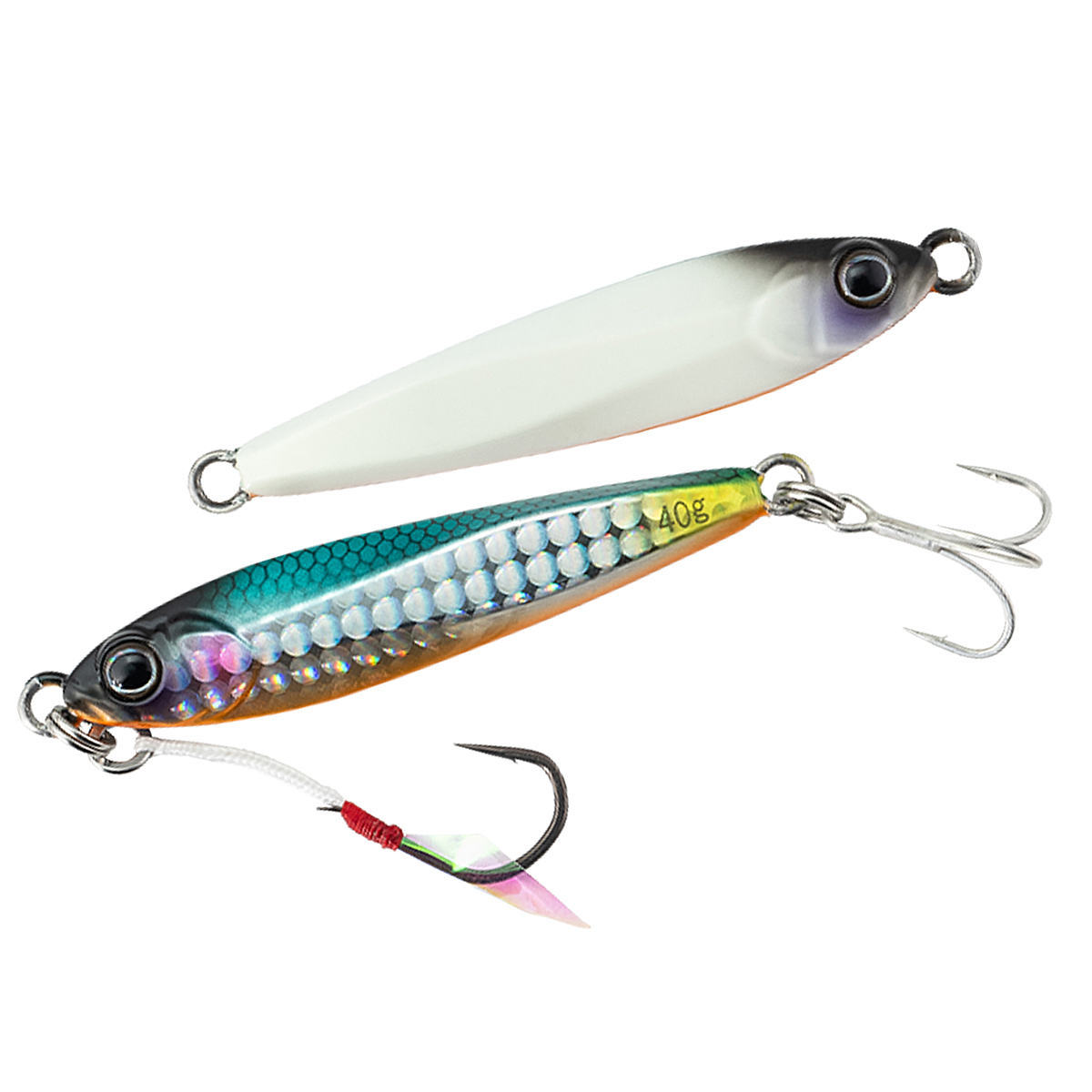 Пилькер Jackall Big Backer JIG 68mm 40g #Kanai Half Glow