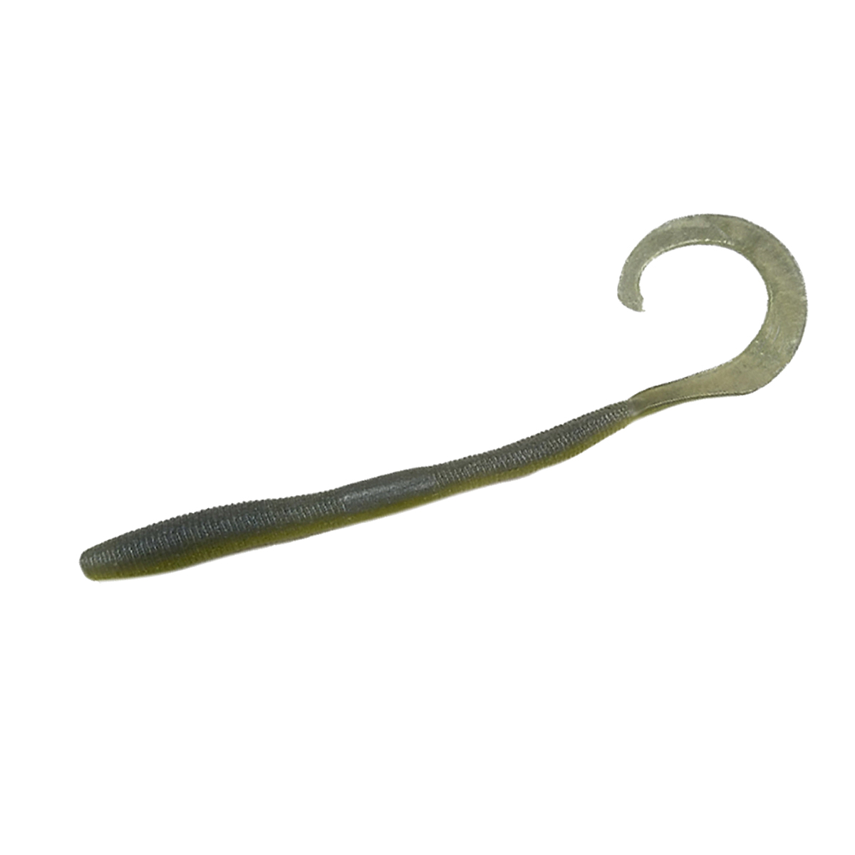 Силікон Jackall Flick Curly 4.8" 8pcs #Low Light Natural Melon