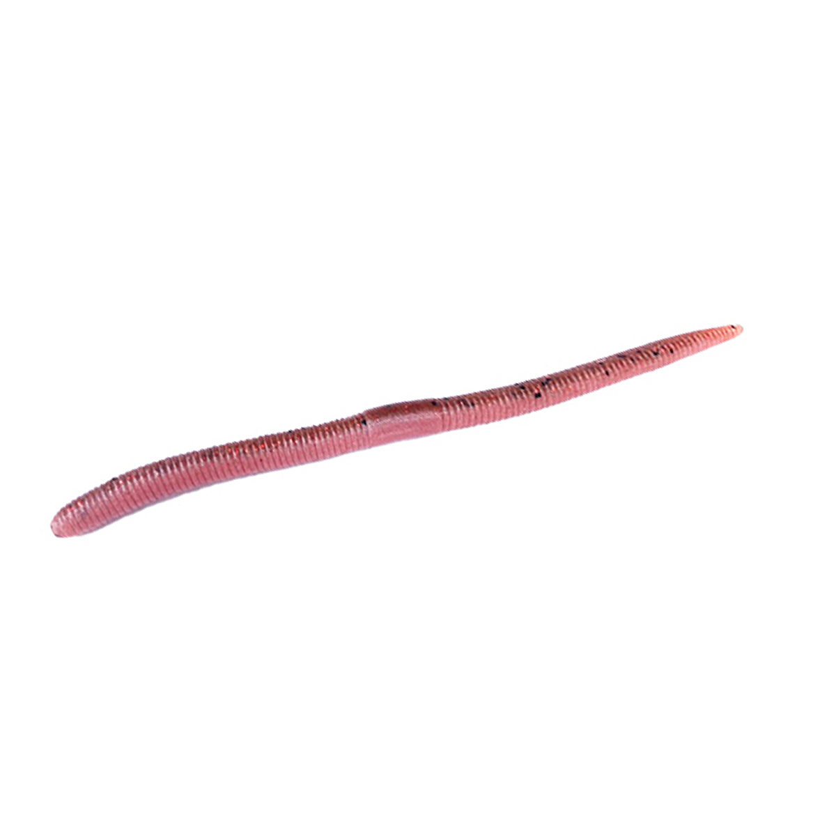 Силікон Jackall Flick Shake 3.8" 10pcs 2-Tone #Ebi Miso Red Flake/Worm