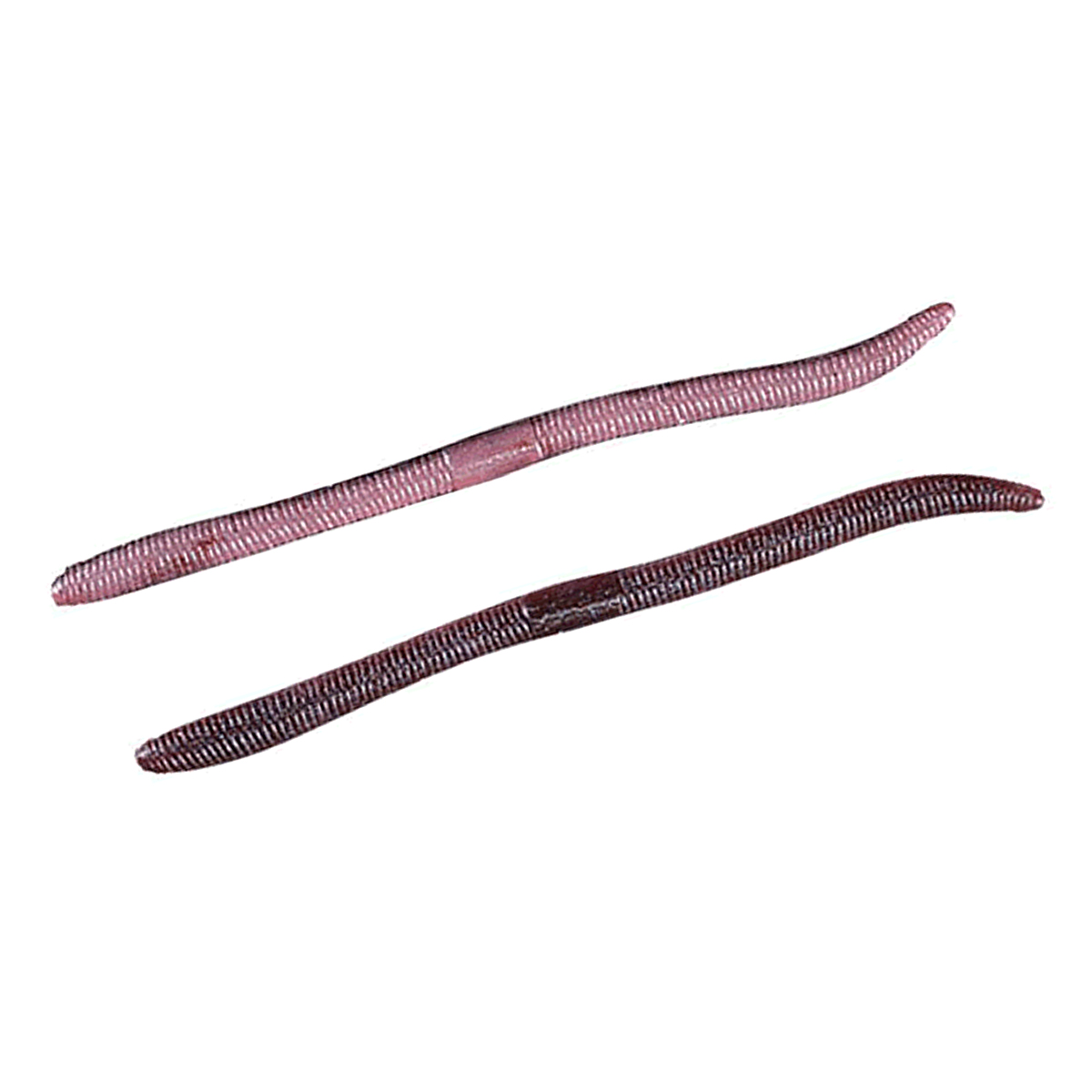 Силікон Jackall Flick Shake 3.8" 10pcs 2-Tone #Delicious Worm(Taniyama Color)