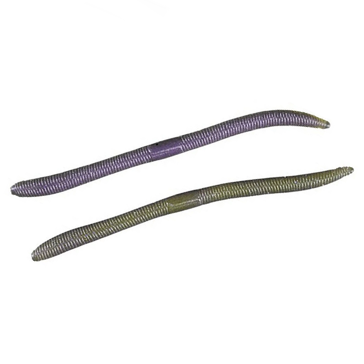 Силікон Jackall Flick Shake 3.8" 10pcs 2-Tone #Neon Purple Winnie(Taniyama Color)