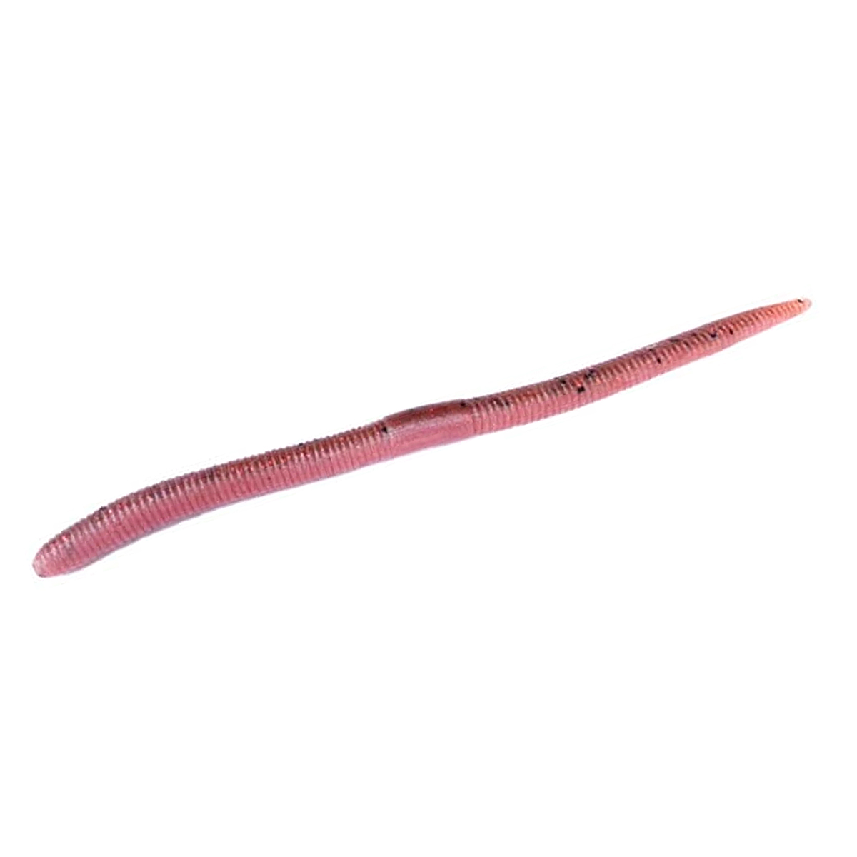 Силікон Jackall Flick Shake 4.8" 8pcs 2-Tone #Ebi Miso Red Flake/Worm
