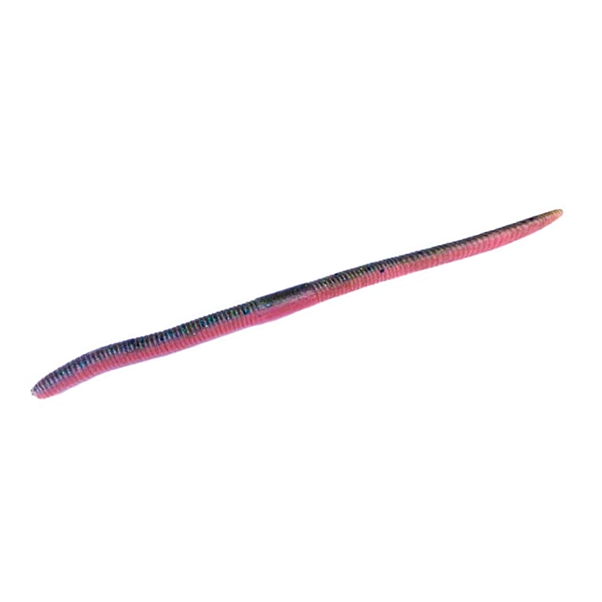 Силікон Jackall Flick Shake 4.8" 8pcs 2-Tone #Green Pumpkin Goby/Worm