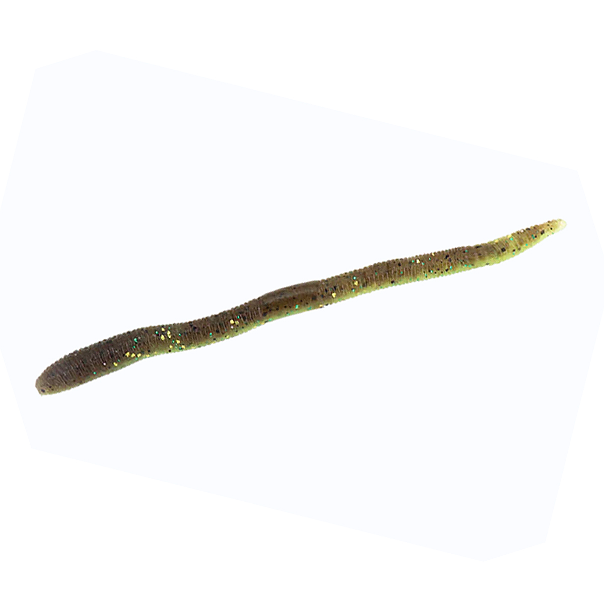 Силикон Jackall Flick Shake 5.8" 7pcs #Green Pumpkin/Gold Chart