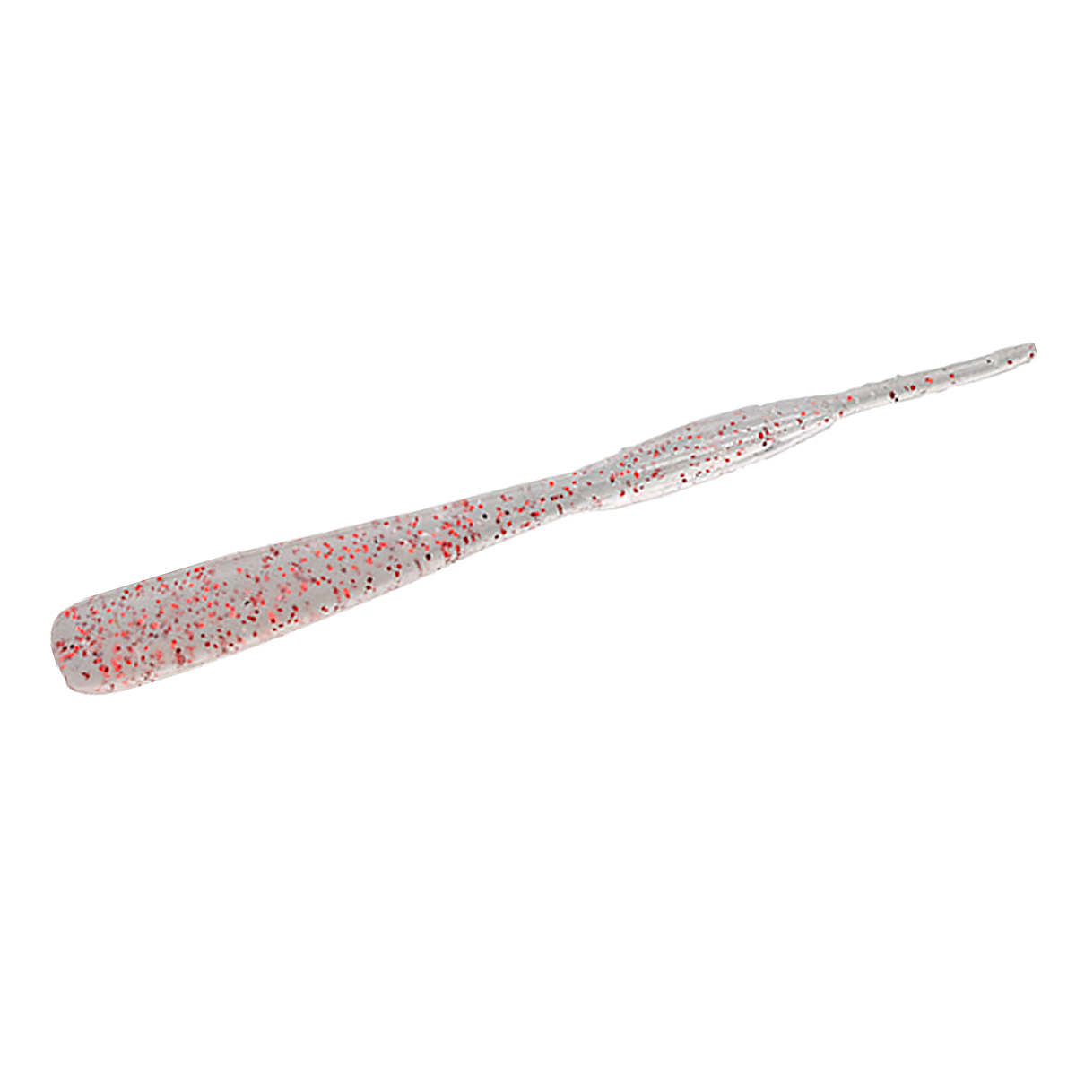 Силікон Jackall Peketail Tidepepper 2" 10pcs #Clear Red Flake