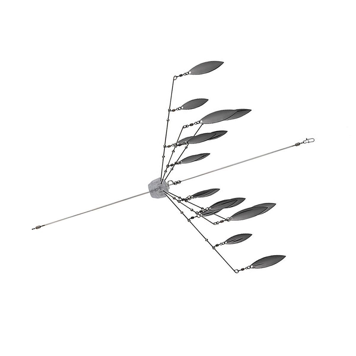 Приманка-зонтик Jackall Luster Blade 115mm #Gunmetal