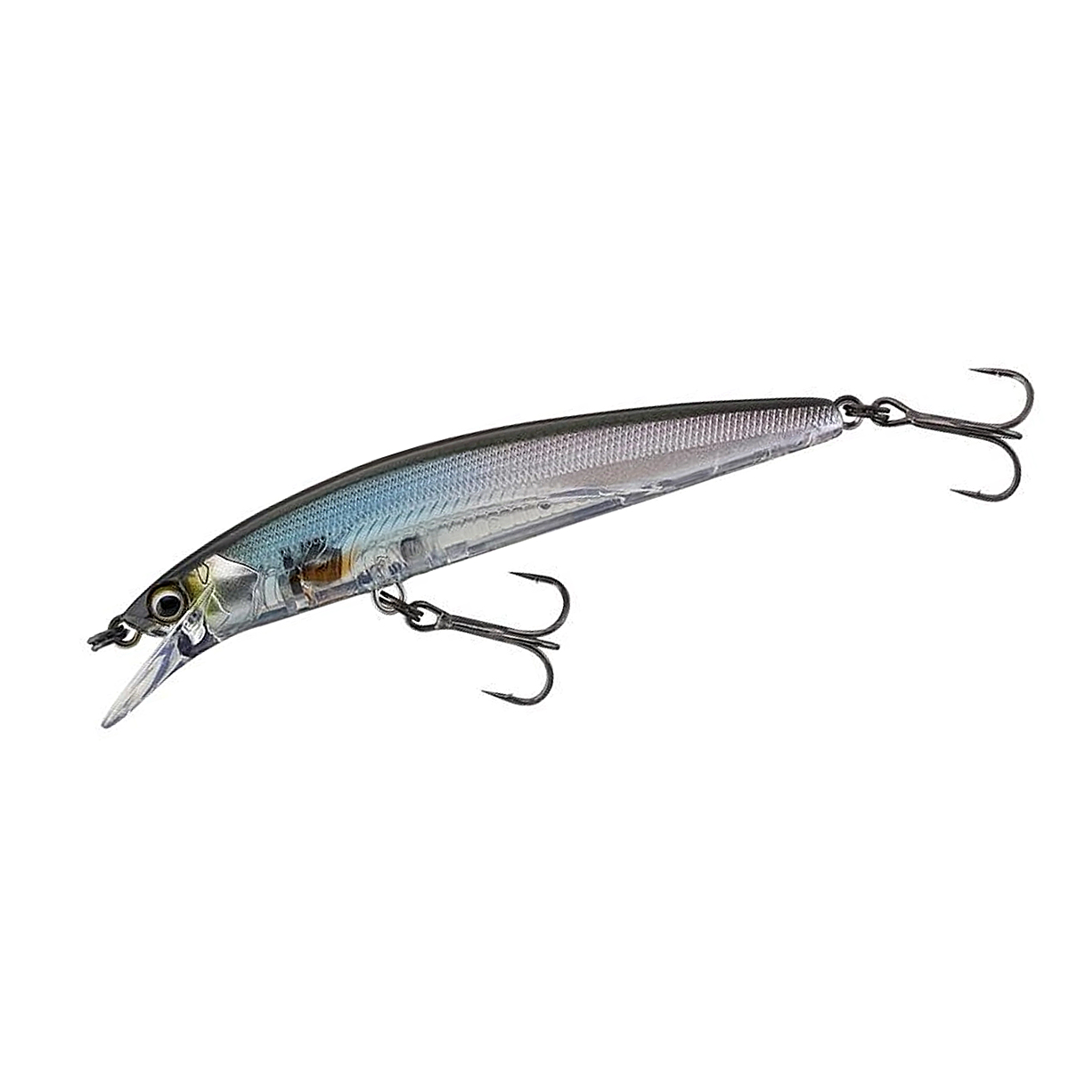 Воблер Jackall Lill Bill Wild 75F 75mm 5.5g #Super Clear Wakasagi
