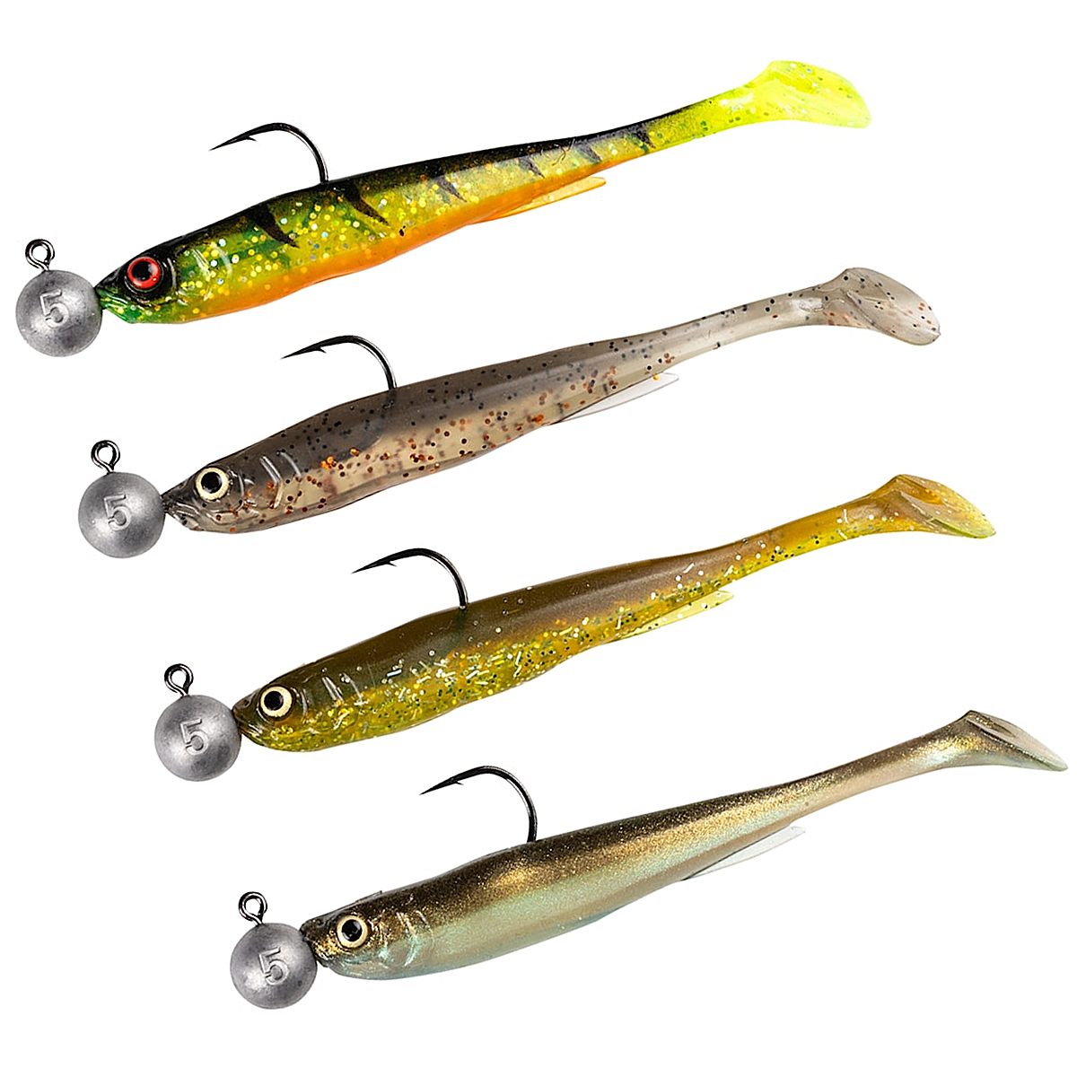 Силикон Daiwa Prorex Slim Shady 75mm 3.3g #PERCH SET