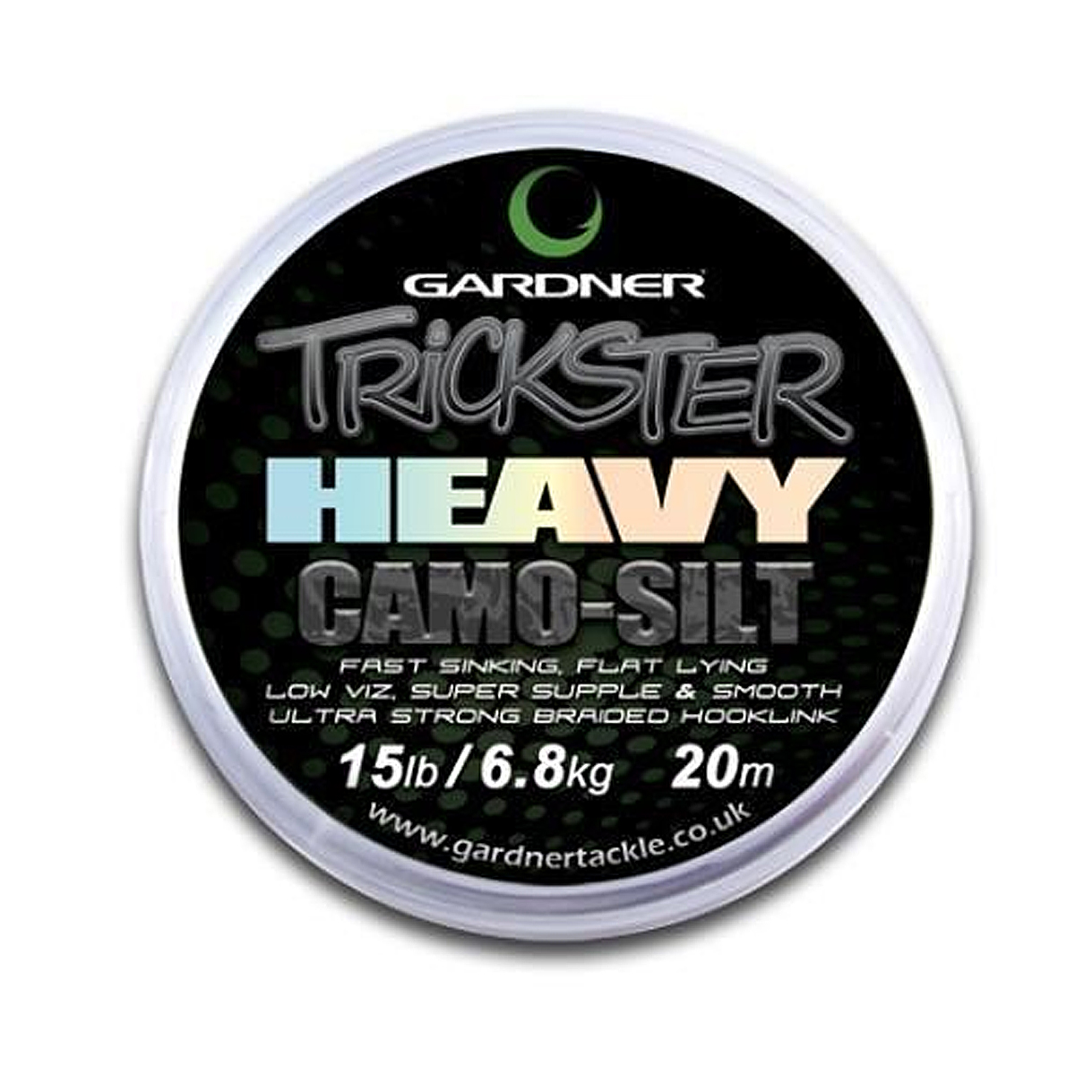 Повідцевий матеріал Gardner Trickster Heavy Camo 15Lb 6.8kg Silt