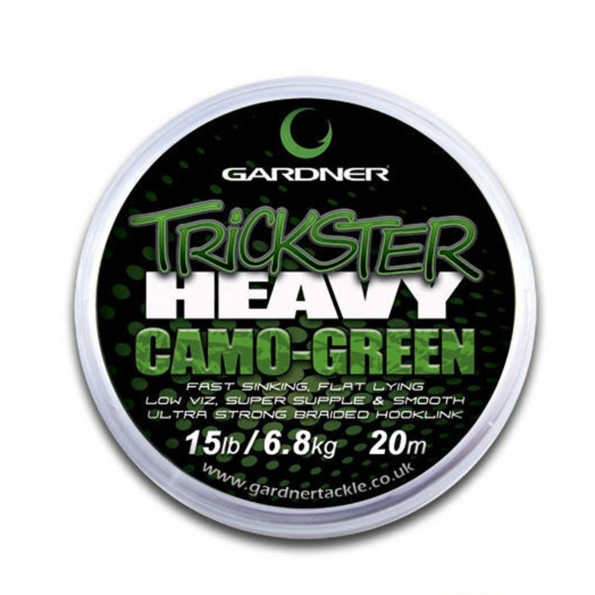 Повідцевий матеріал Gardner Trickster Heavy Camo 30lb 13.6kg зелений фото 2