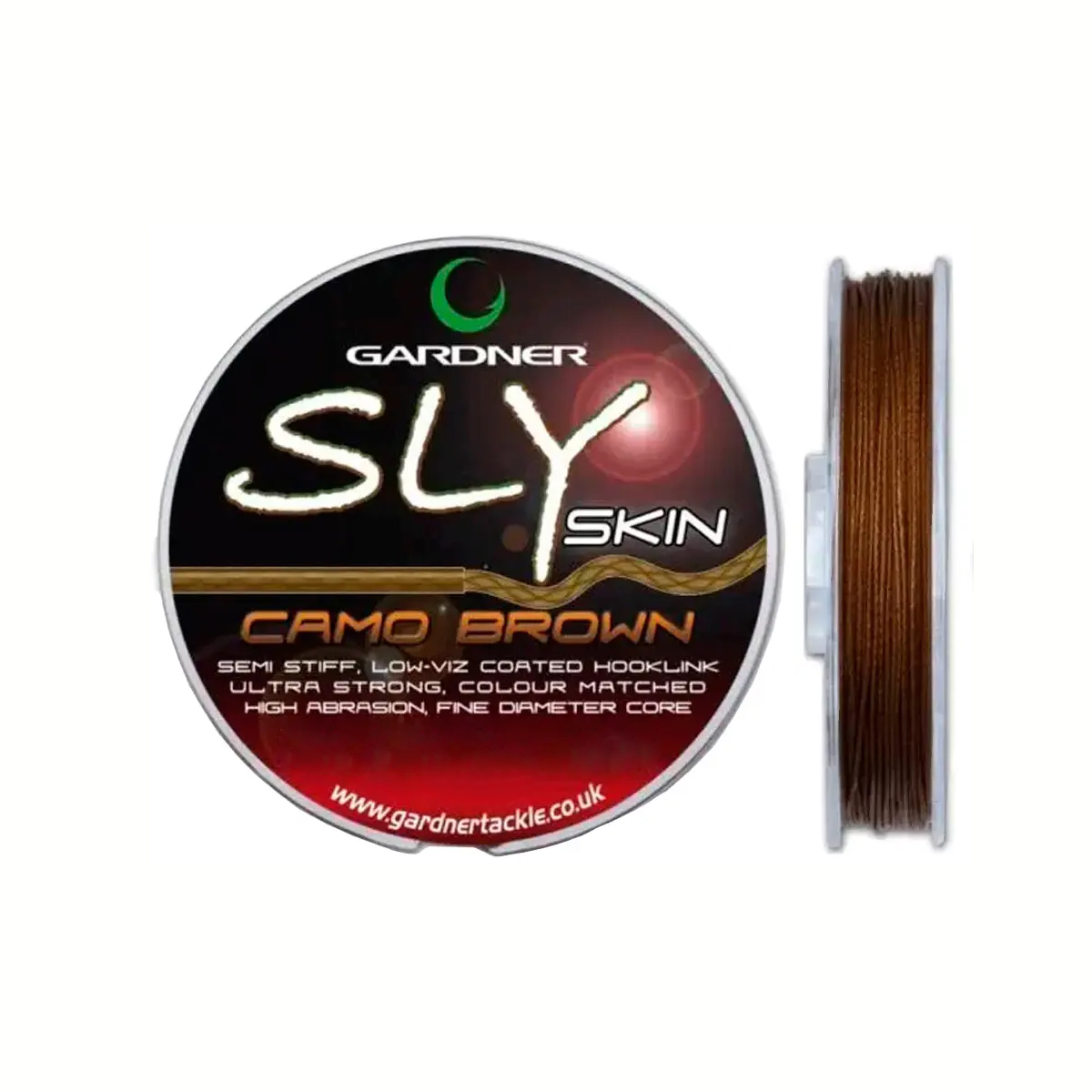 Повідцевий матеріал Gardner Sly Skin 15lb 6.8kg коричневий