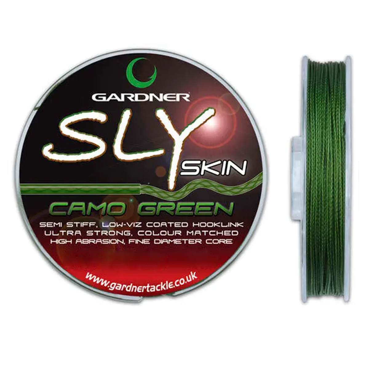 Повідцевий матеріал Gardner Sly Skin 25lb 11.3kg зелений