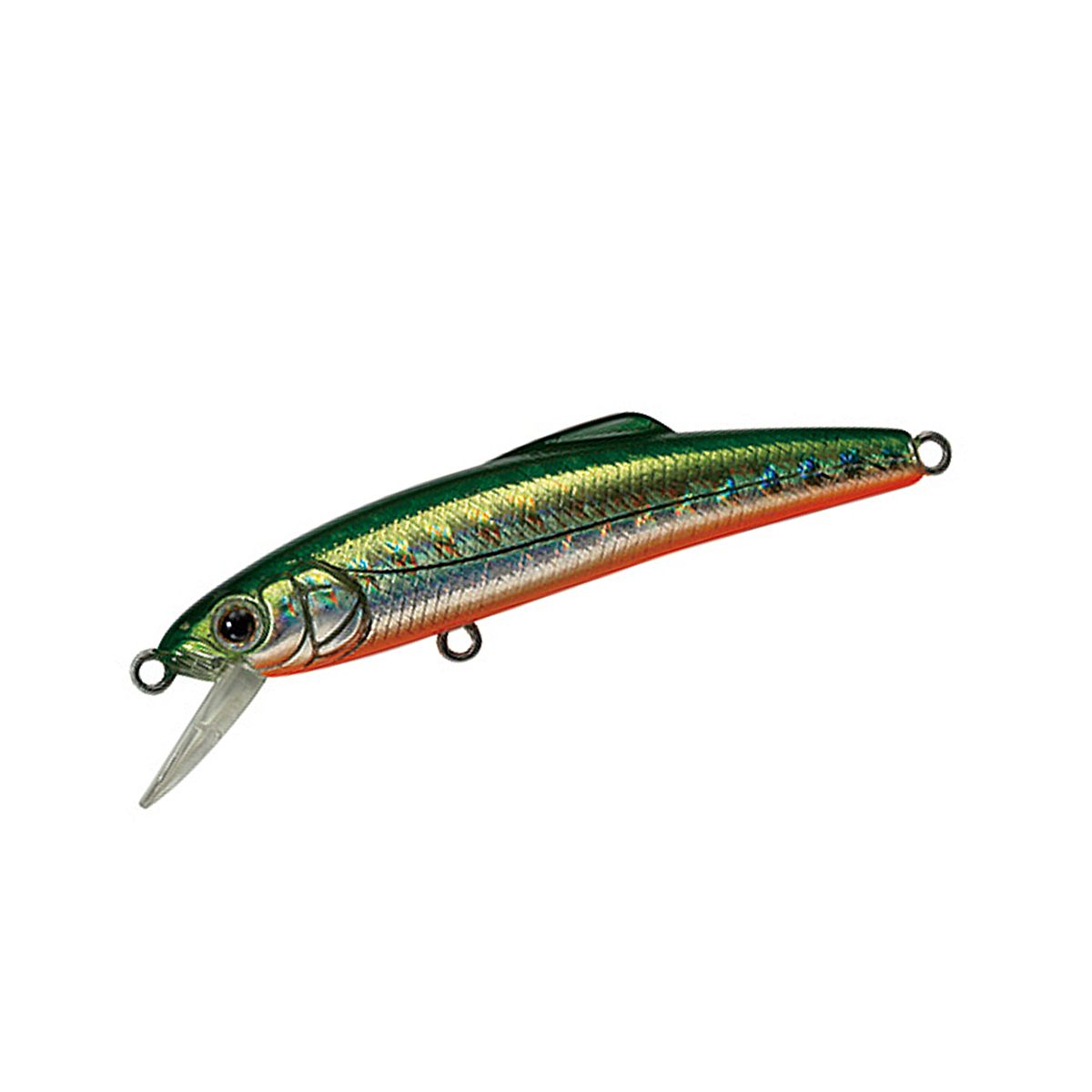Воблер Tackle House Buffet 43F 43mm 1.8g #Silver Green/Orange