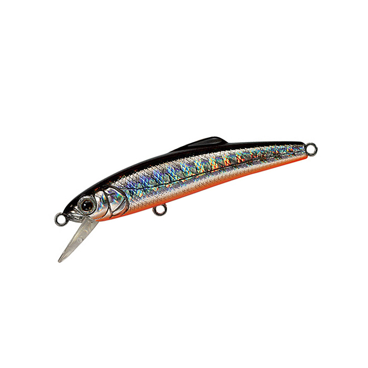 Воблер Tackle House Buffet 50FF 50mm 3g #Silver Black/Red Belly