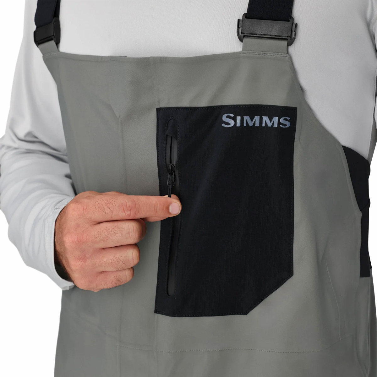 Комбінезон Simms Vapor Elite Bib Gunmetal XXL фото 3